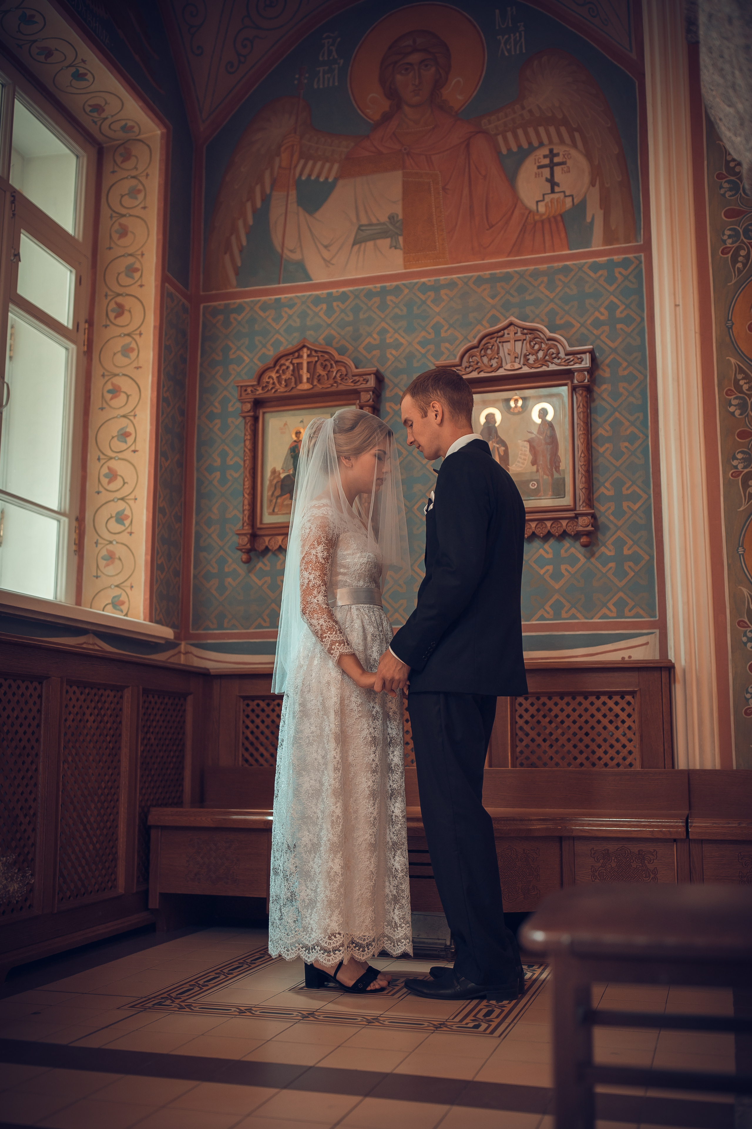 Иван и Анастасия. Фотограф на Крещение и Венчание в Красноярске Рамазанова Юлия