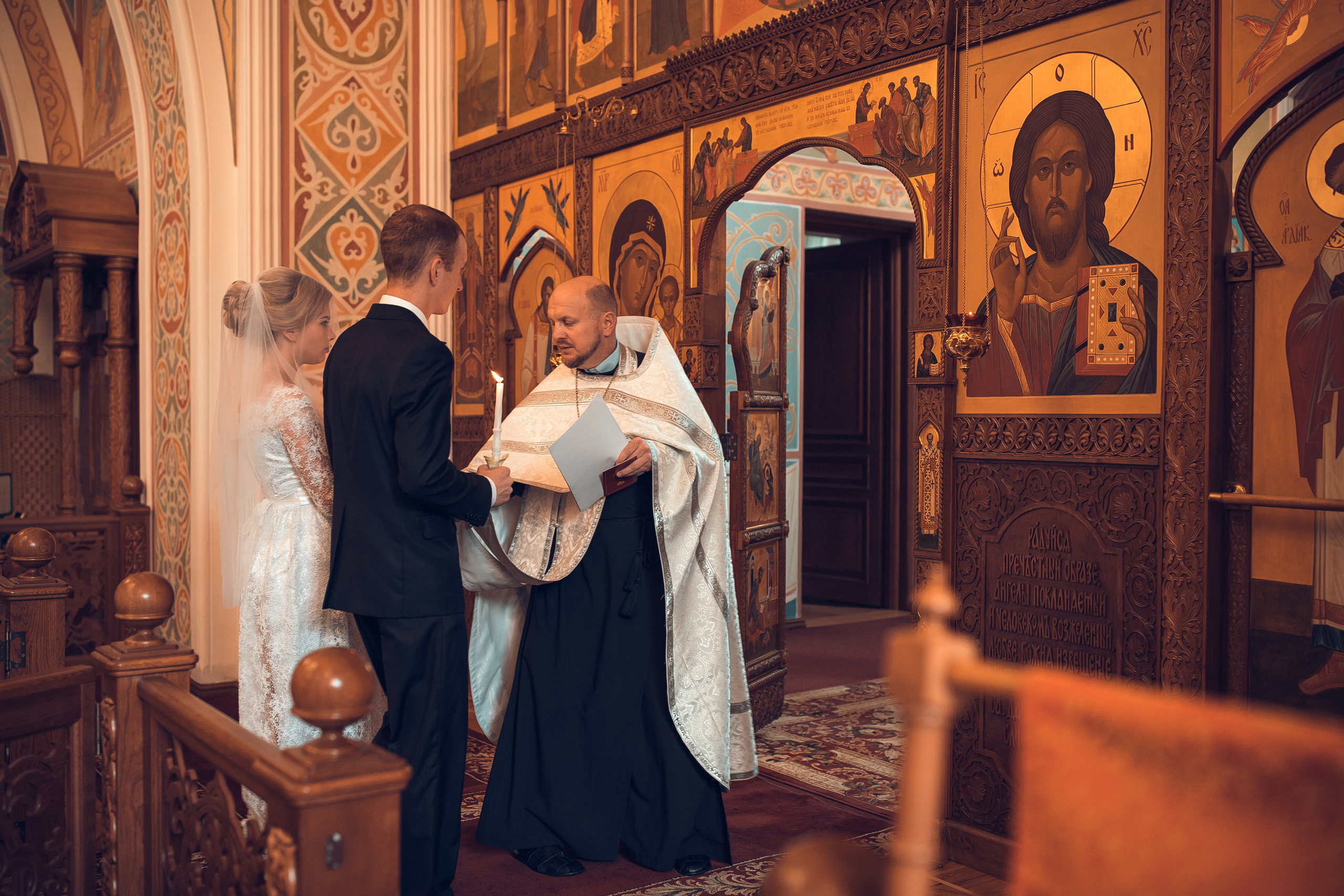 Иван и Анастасия. Фотограф на Крещение и Венчание в Красноярске Рамазанова Юлия