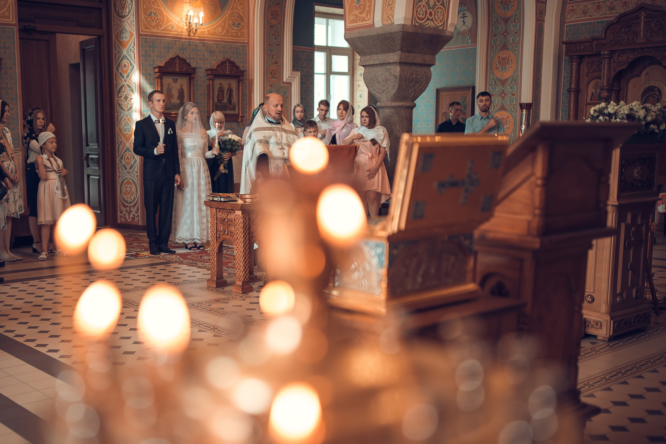 Иван и Анастасия. Фотограф на Крещение и Венчание в Красноярске Рамазанова Юлия