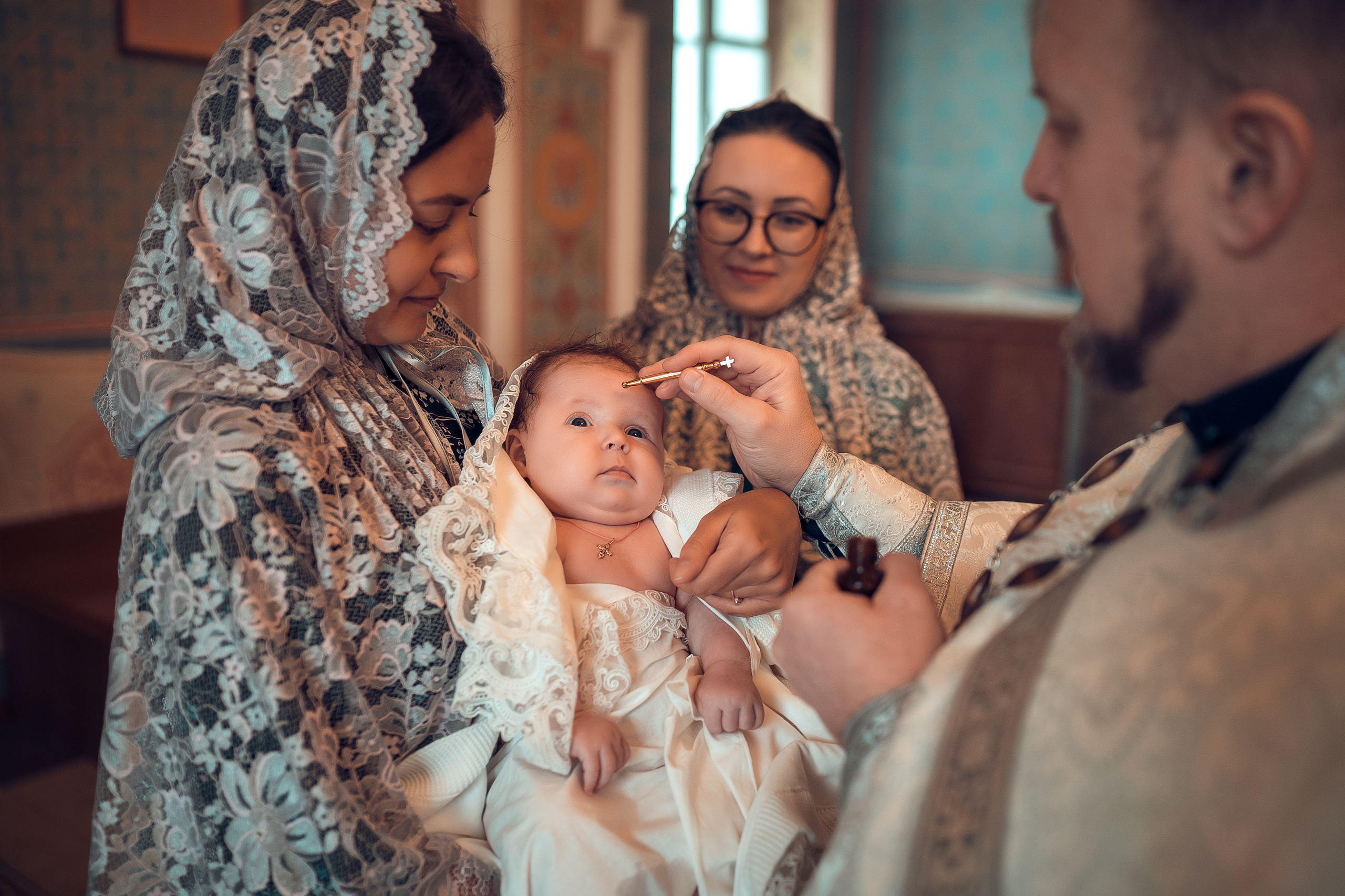 Крещение Евы Храм Иоанна Предтечи. Фотограф на Крещение и Венчание в Красноярске Рамазанова Юлия