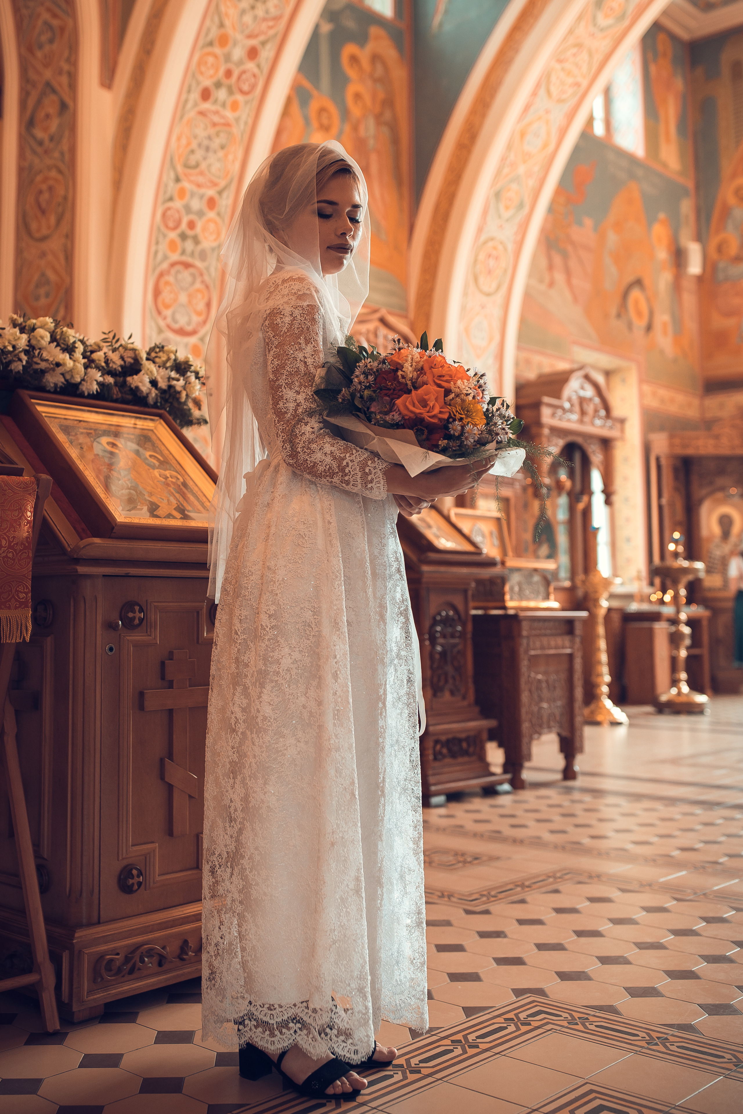 Иван и Анастасия. Фотограф на Крещение и Венчание в Красноярске Рамазанова Юлия