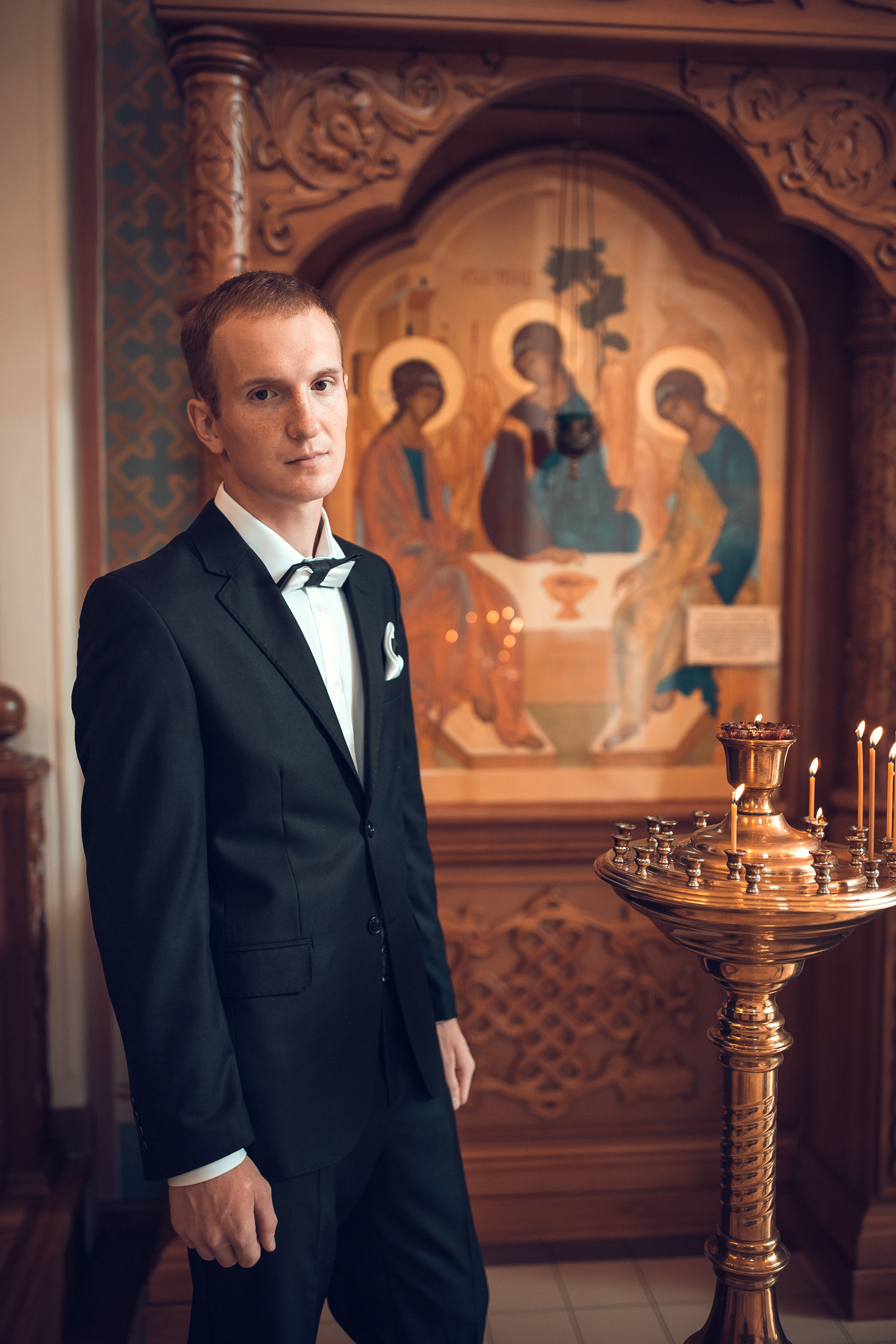 Иван и Анастасия. Фотограф на Крещение и Венчание в Красноярске Рамазанова Юлия