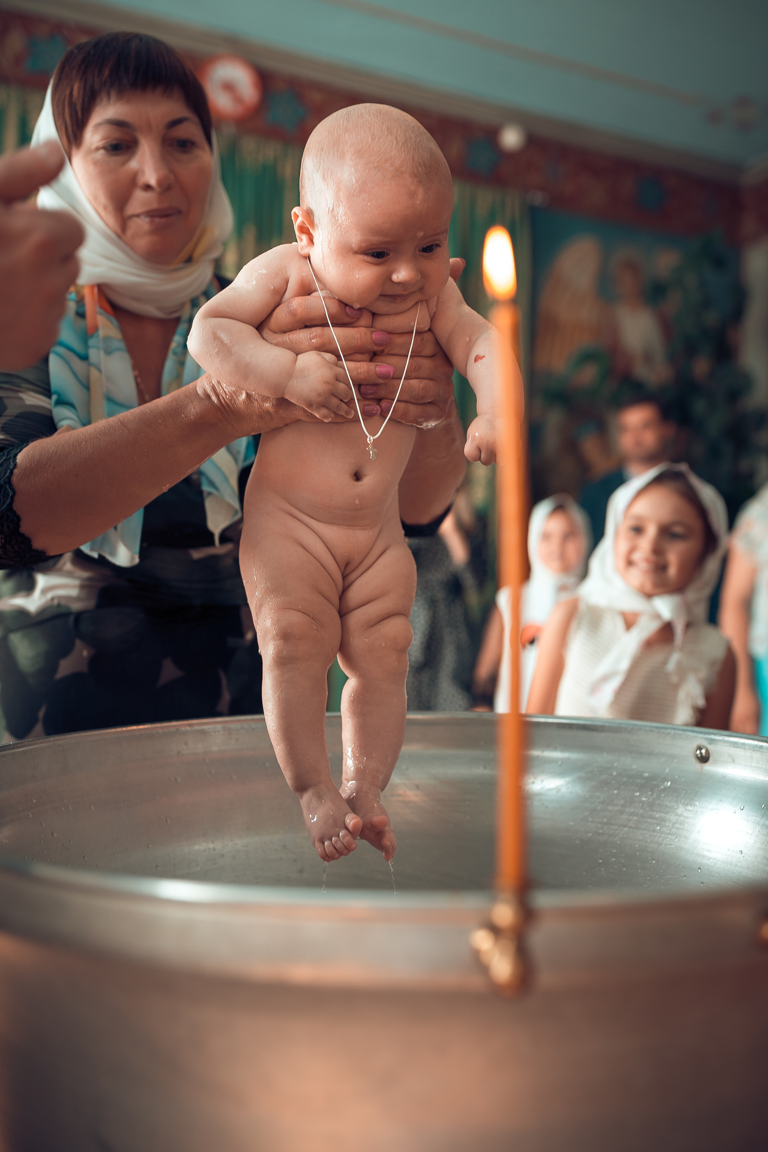 Крещение Софии Свято-Троицкий Собор. Фотограф на Крещение и Венчание в Красноярске Рамазанова Юлия