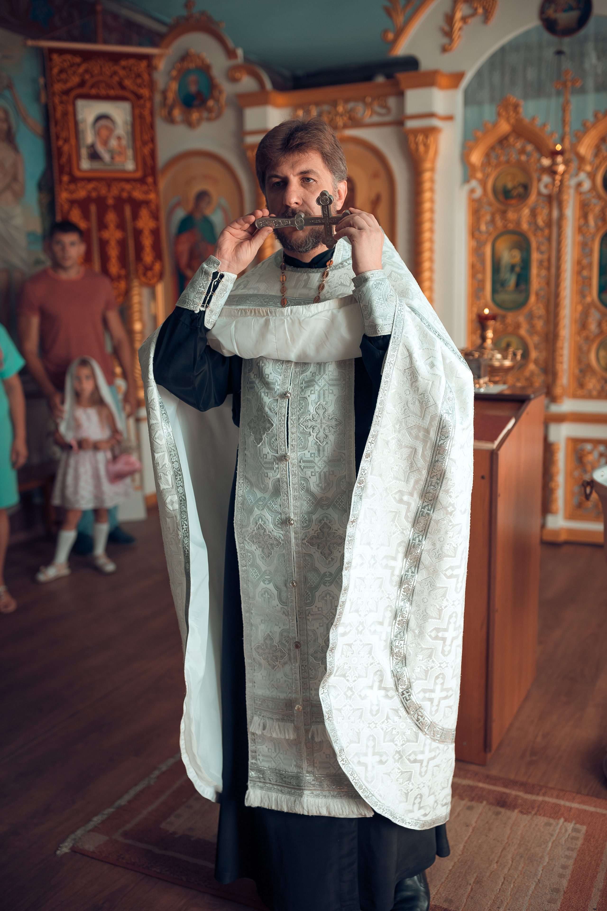 Крещение Софии Свято-Троицкий Собор. Фотограф на Крещение и Венчание в Красноярске Рамазанова Юлия