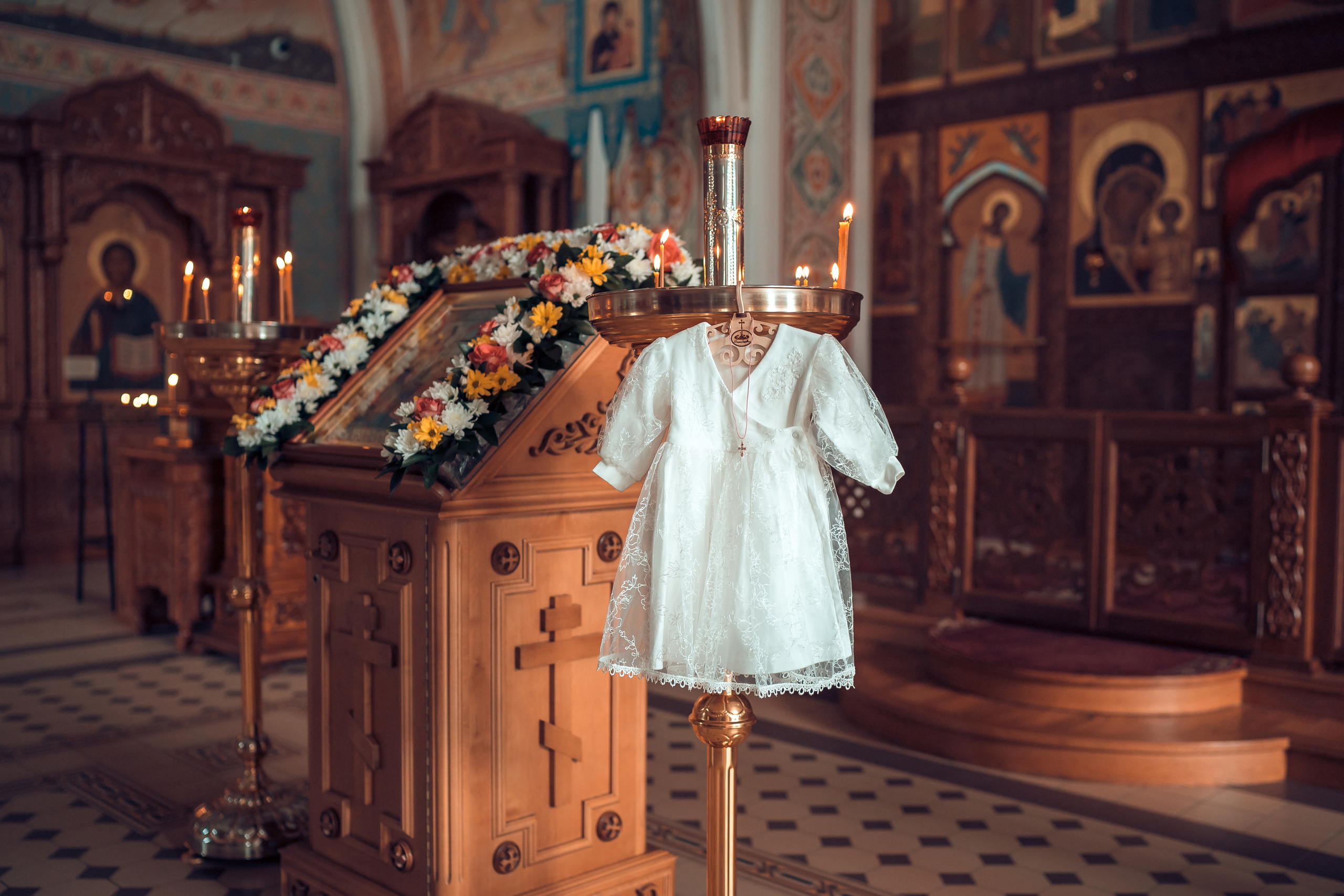 Крещение Евы Храм Иоанна Предтечи. Фотограф на Крещение и Венчание в Красноярске Рамазанова Юлия