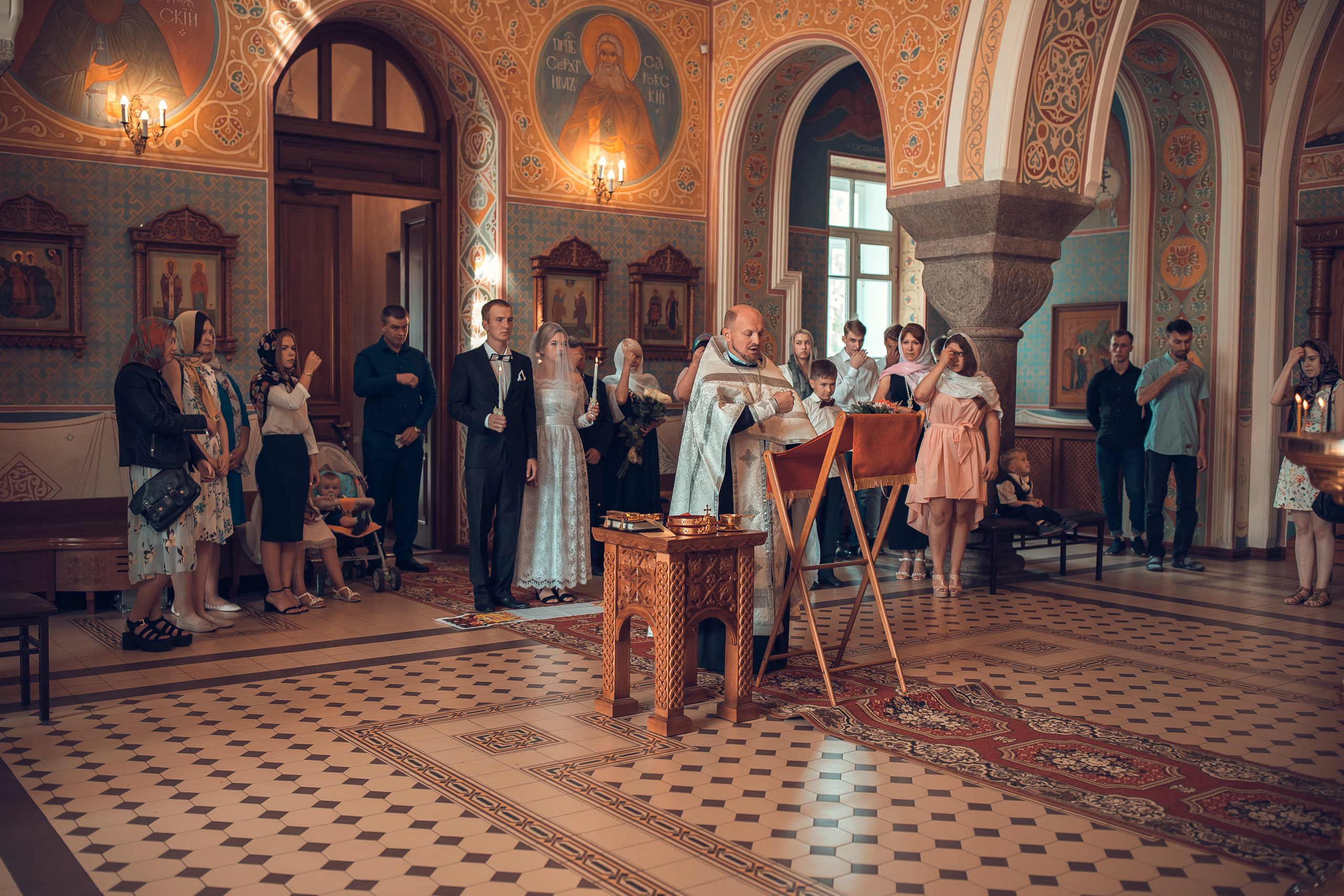 Иван и Анастасия. Фотограф на Крещение и Венчание в Красноярске Рамазанова Юлия