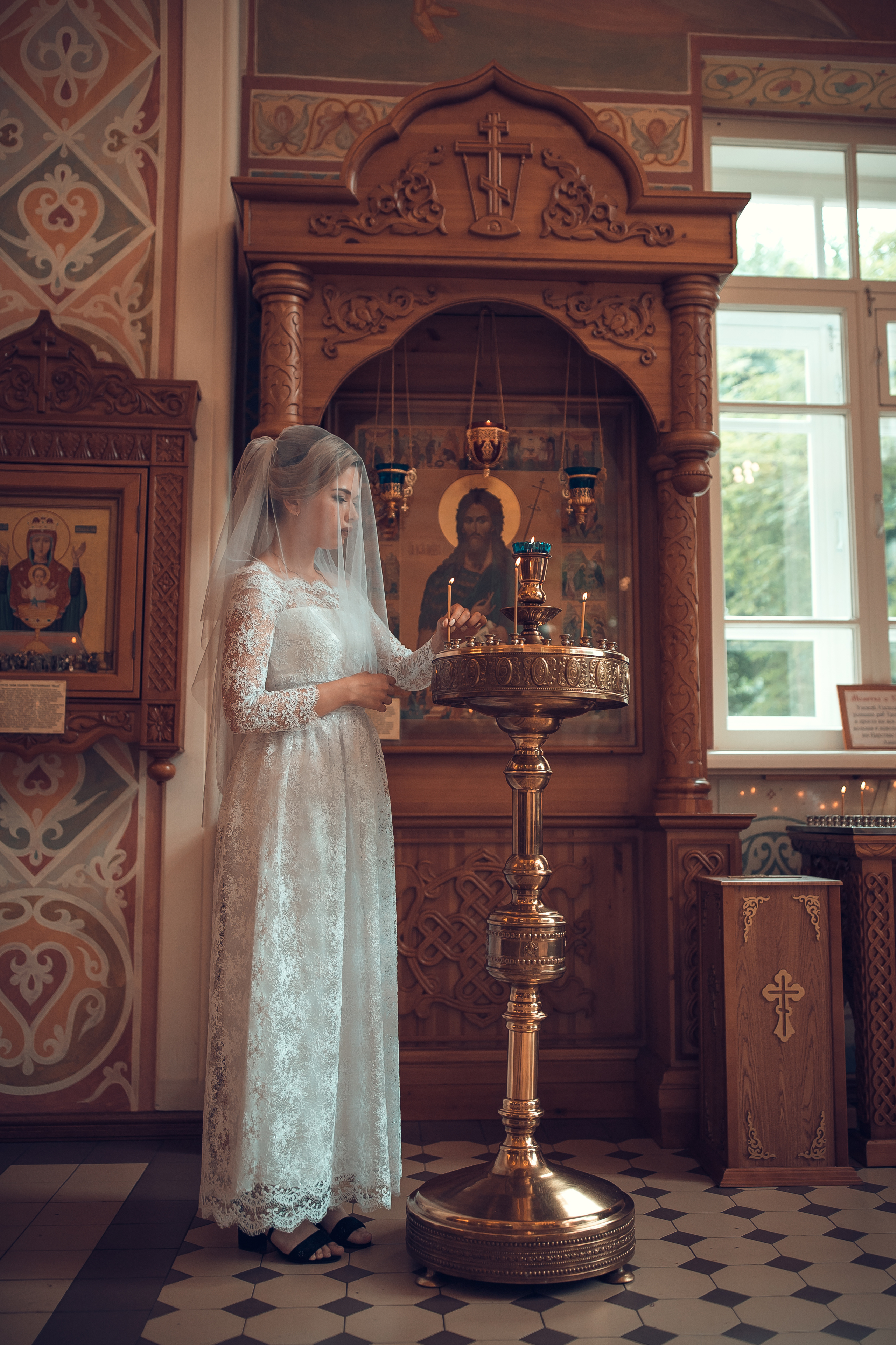 Иван и Анастасия. Фотограф на Крещение и Венчание в Красноярске Рамазанова Юлия