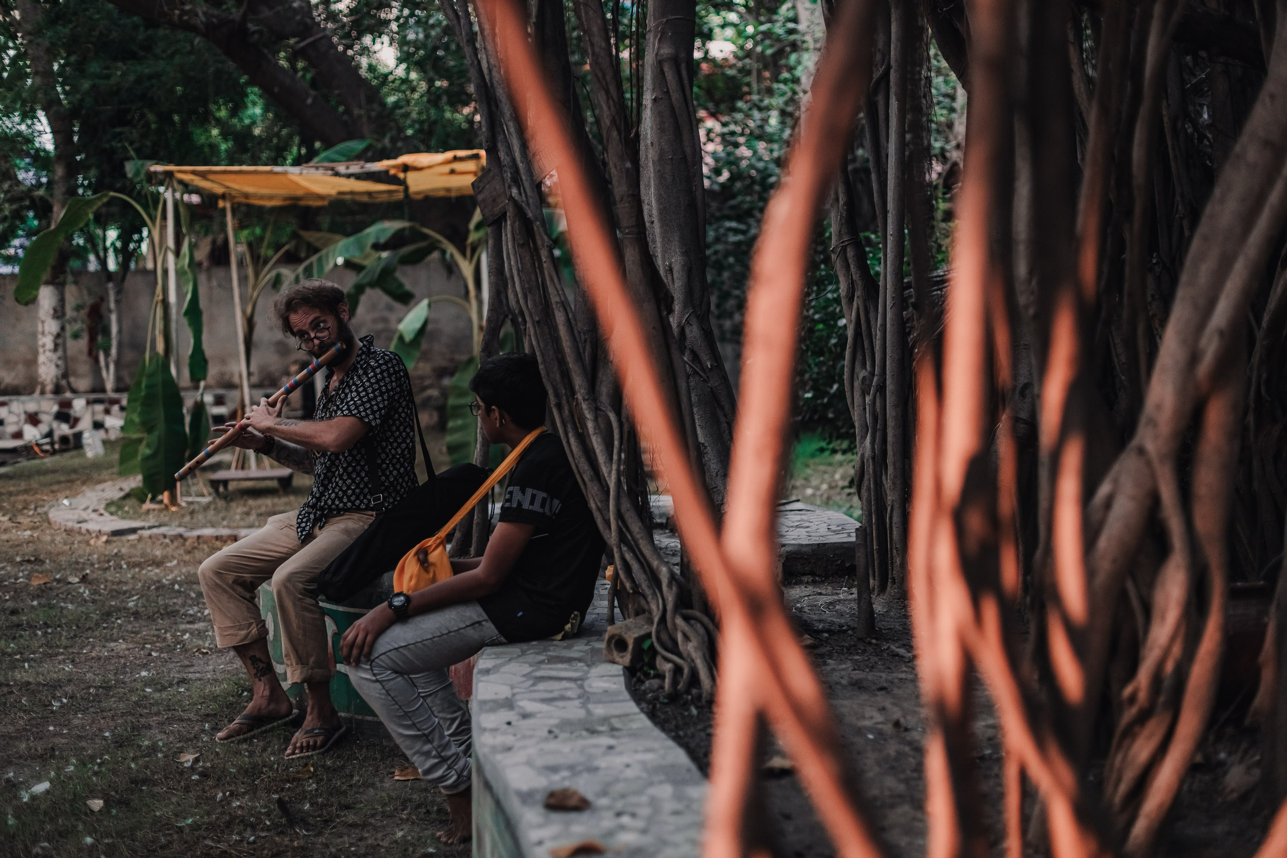 Devraha Baba Ji Ashram in Vrindavan. Мариам Багдасарян