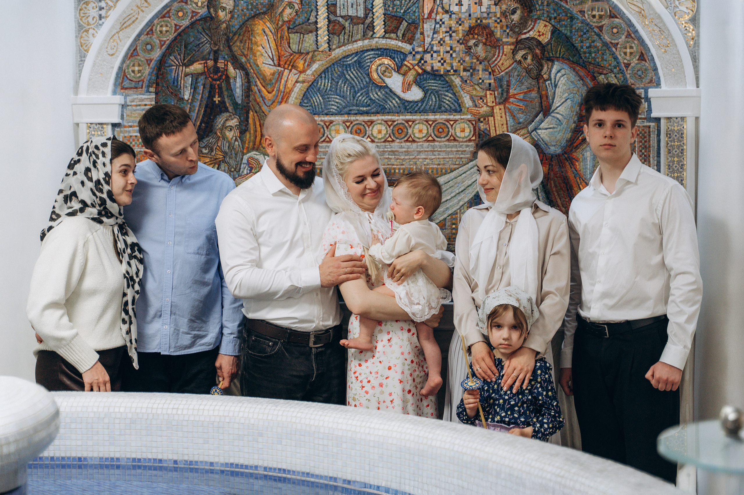 Крещение Миланы (Храм Всех Святых). Семейный фотограф в Минске Дарья Дреко