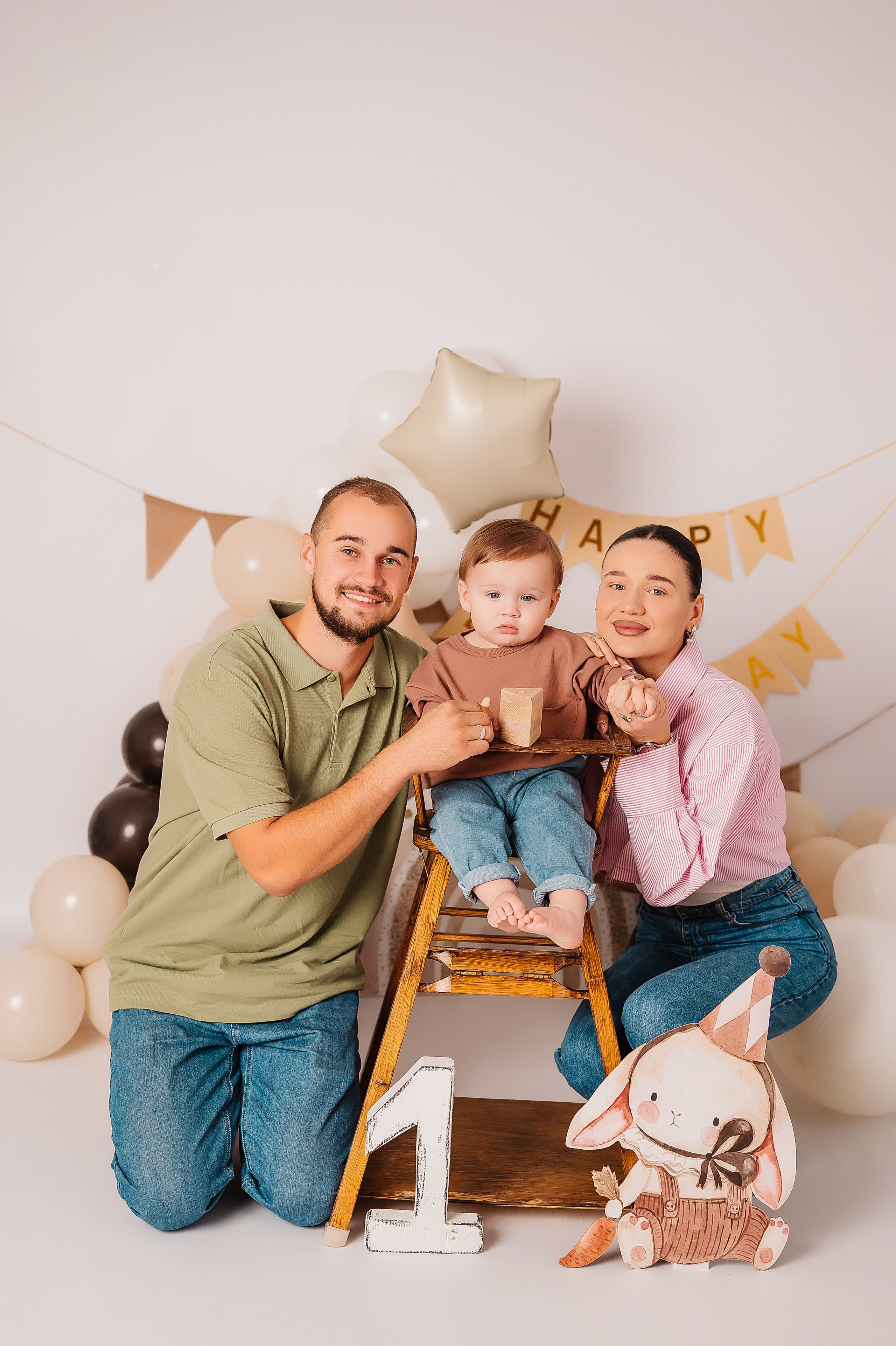 Федору 1 годик. Детский и семейный фотограф в Красноярске. Фотосессии новорожденных малышей до 1 месяца