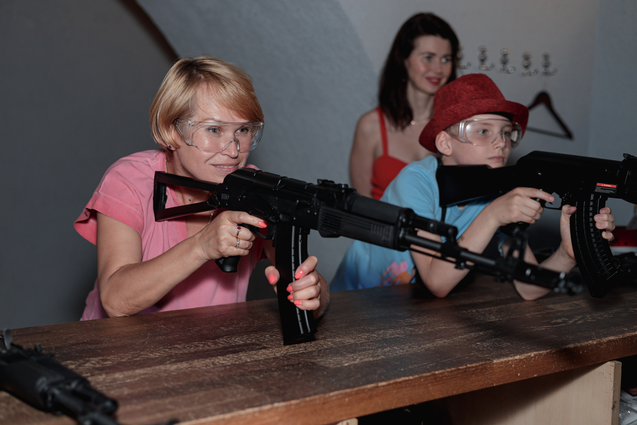 День рождение в стрелковом клубе. Фотограф Надршина Лилия