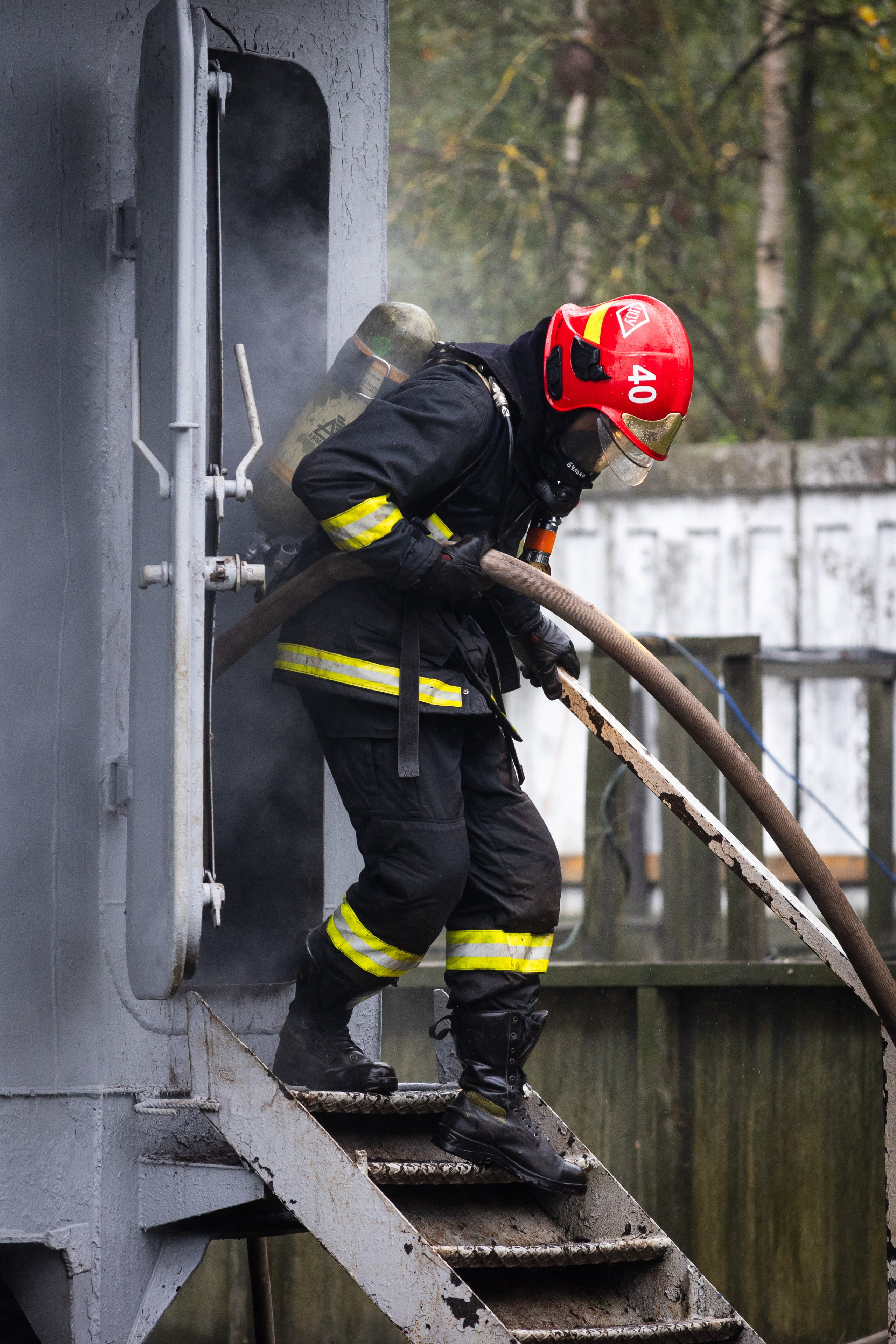 Финал международных соревнований среди пожар но-спасательных подразделений. Фотограф в Санкт-Петербурге