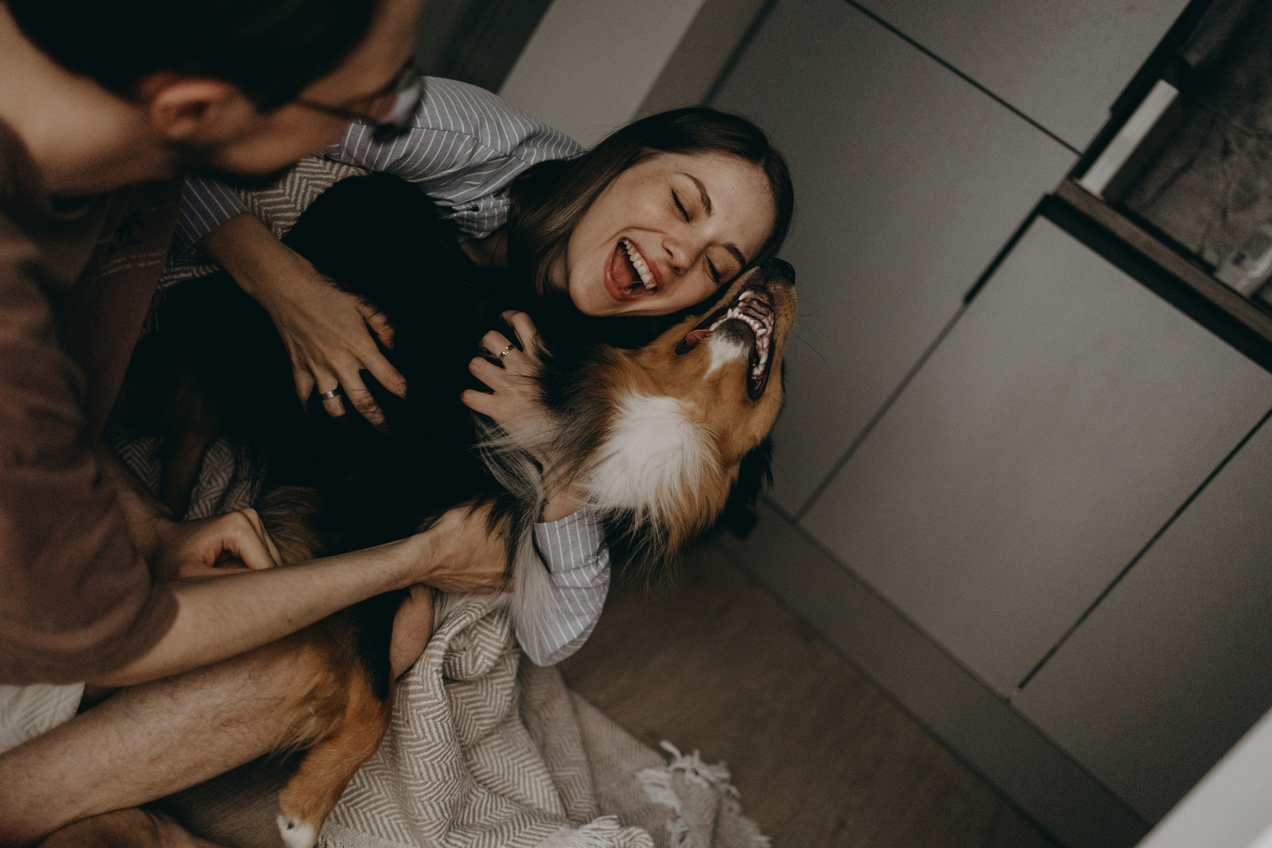 Настя, Никита и их Гром и Мяу. Фотограф — Анималист | Санкт-Петербург