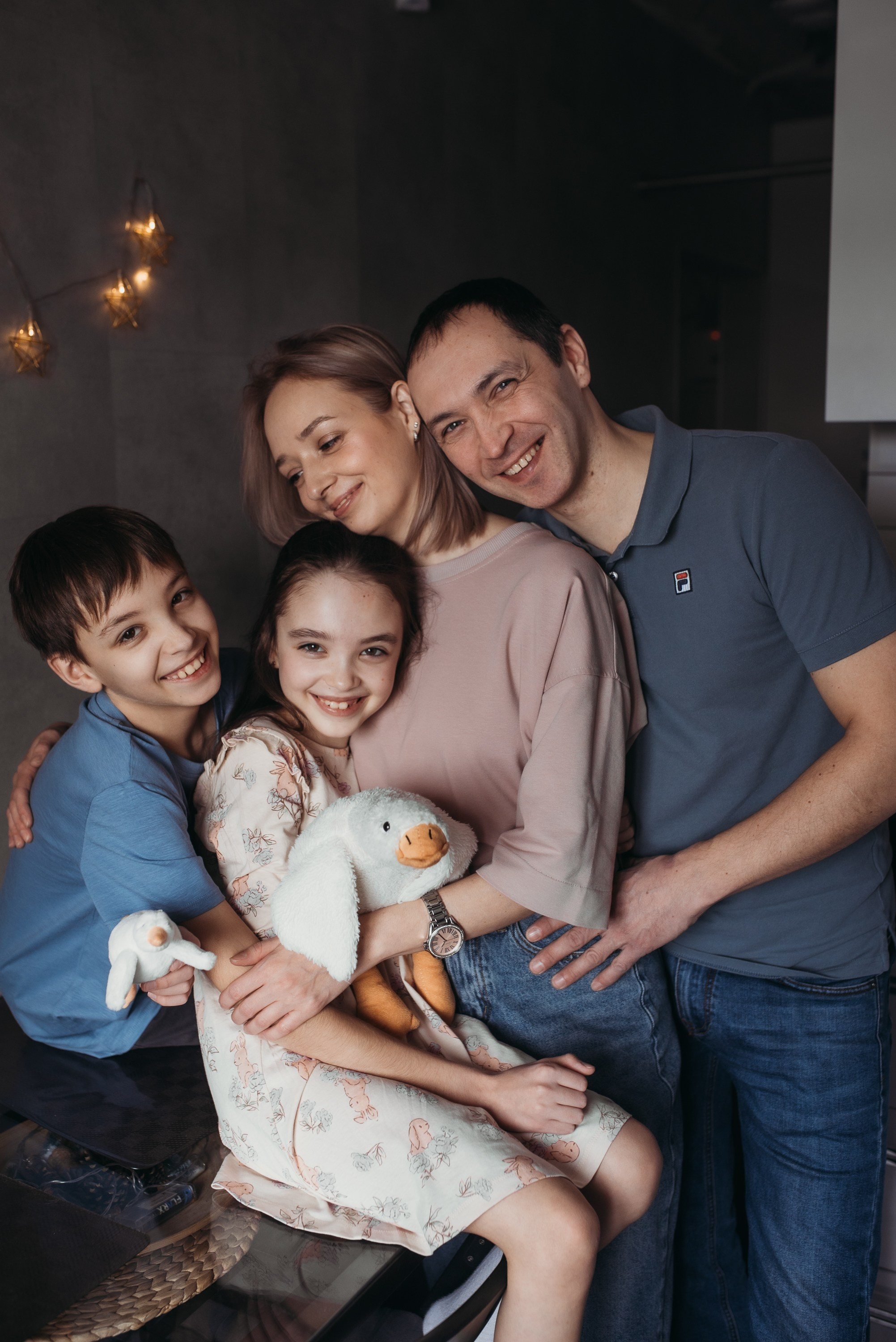 Ира, Денис, Артем и Алиса. Семейный и детский фотограф в Новосибирске и Краснообске — Анна Ким