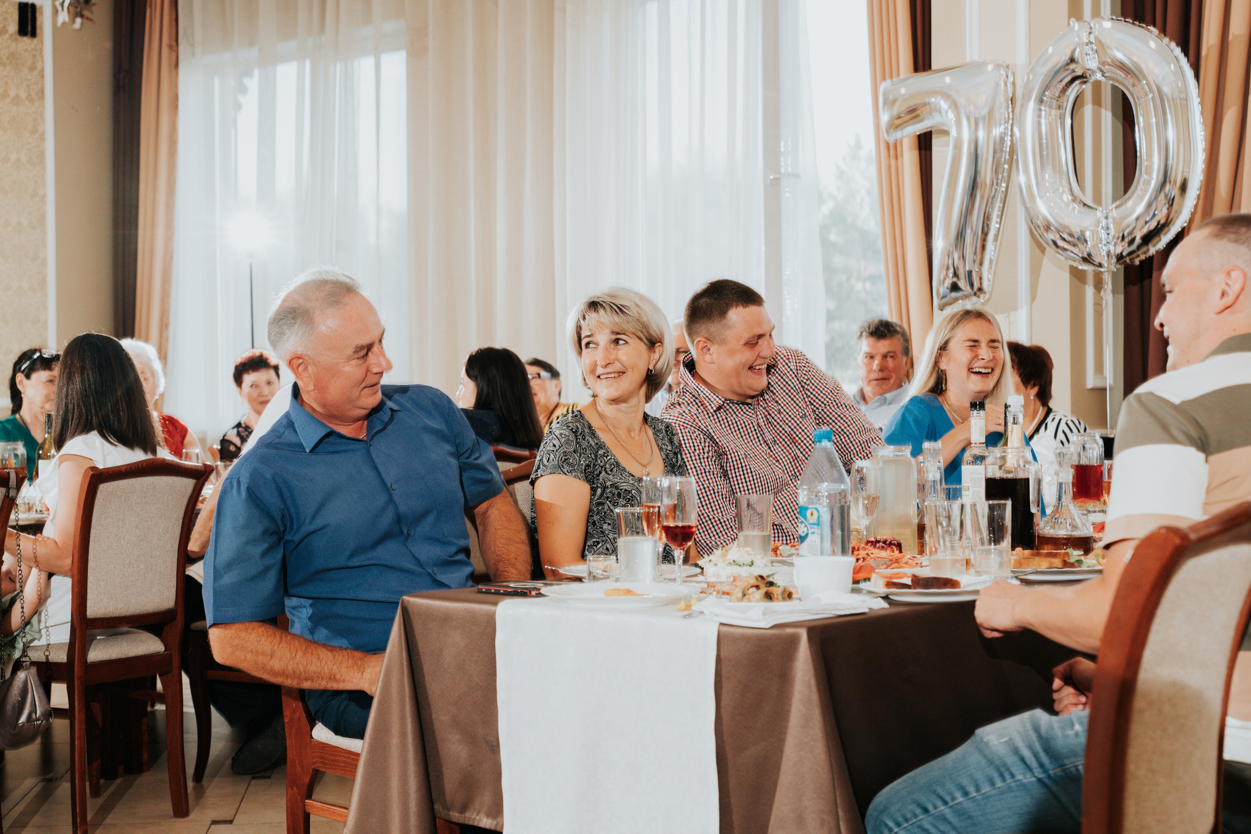 Юбилей 70 лет. Репортажный фотограф Красноярск