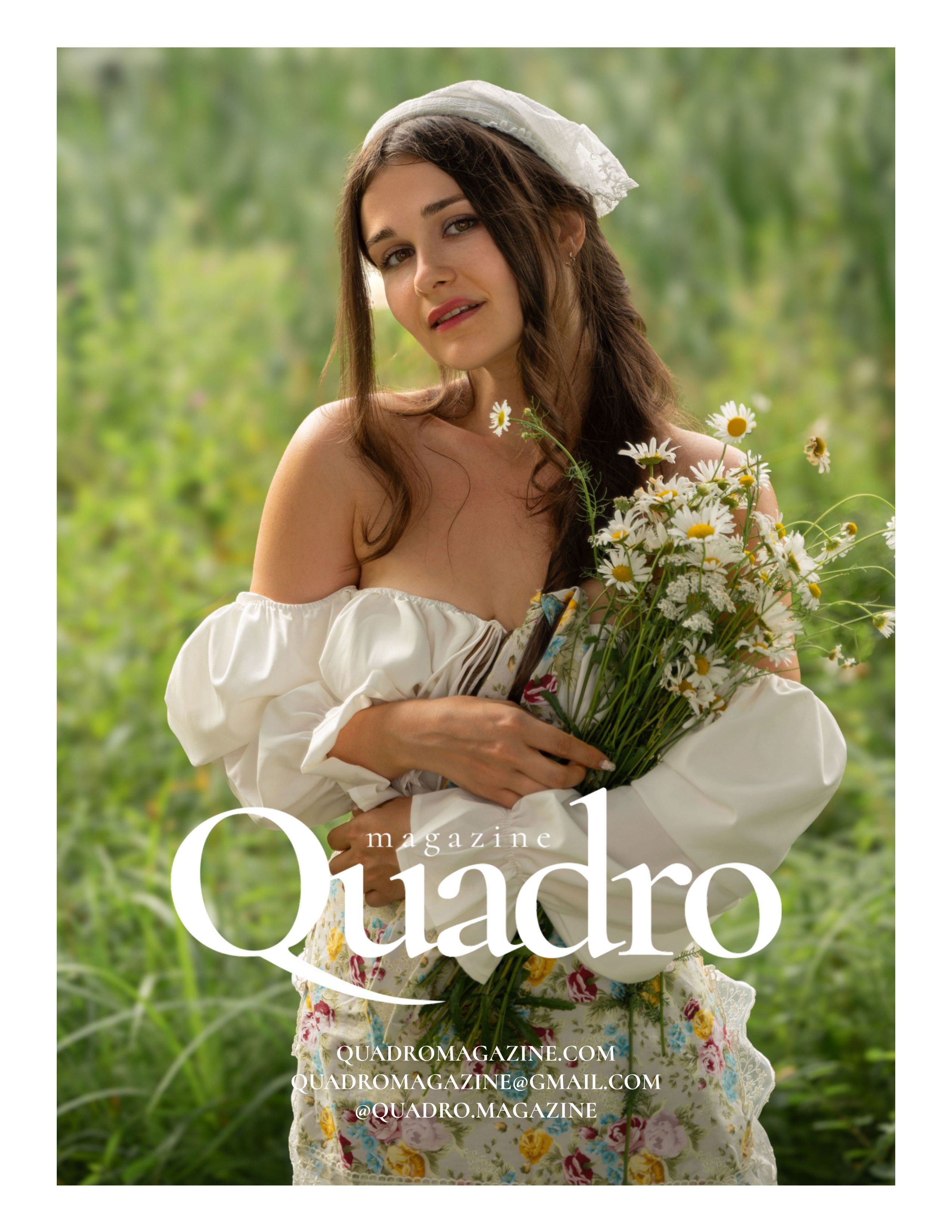 Quadro Magazine, Milan, Italy, September 2025,. Портретный фотограф в Москве Елена Маренкова