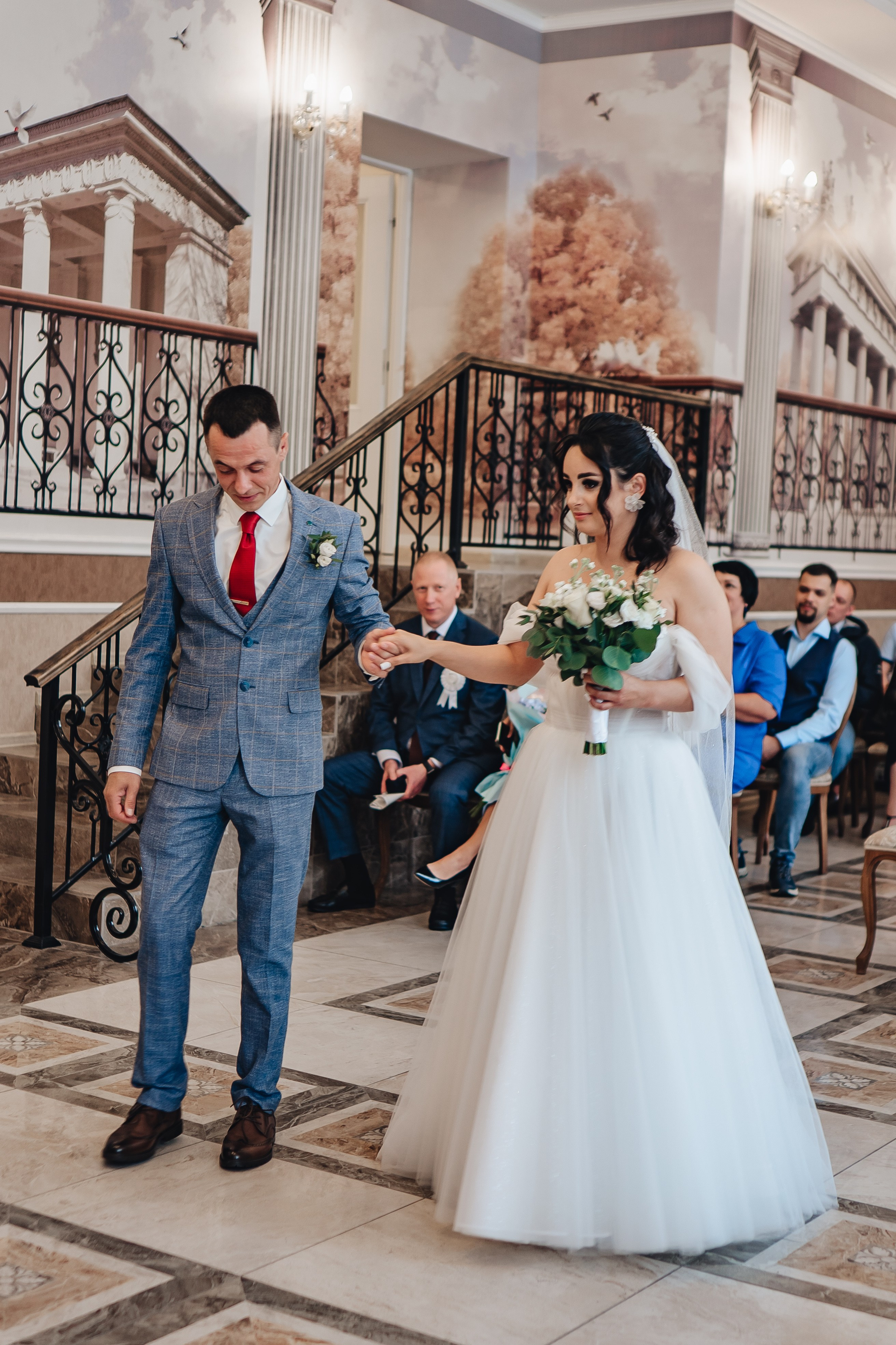 СВАДЕБНАЯ СЬЕМКА В ЗАГСЕ НА МОСКОВСКОМ ПРОСПЕКТЕ. Профессиональный фотограф, Санкт-Петербург — Виктория Богомолова