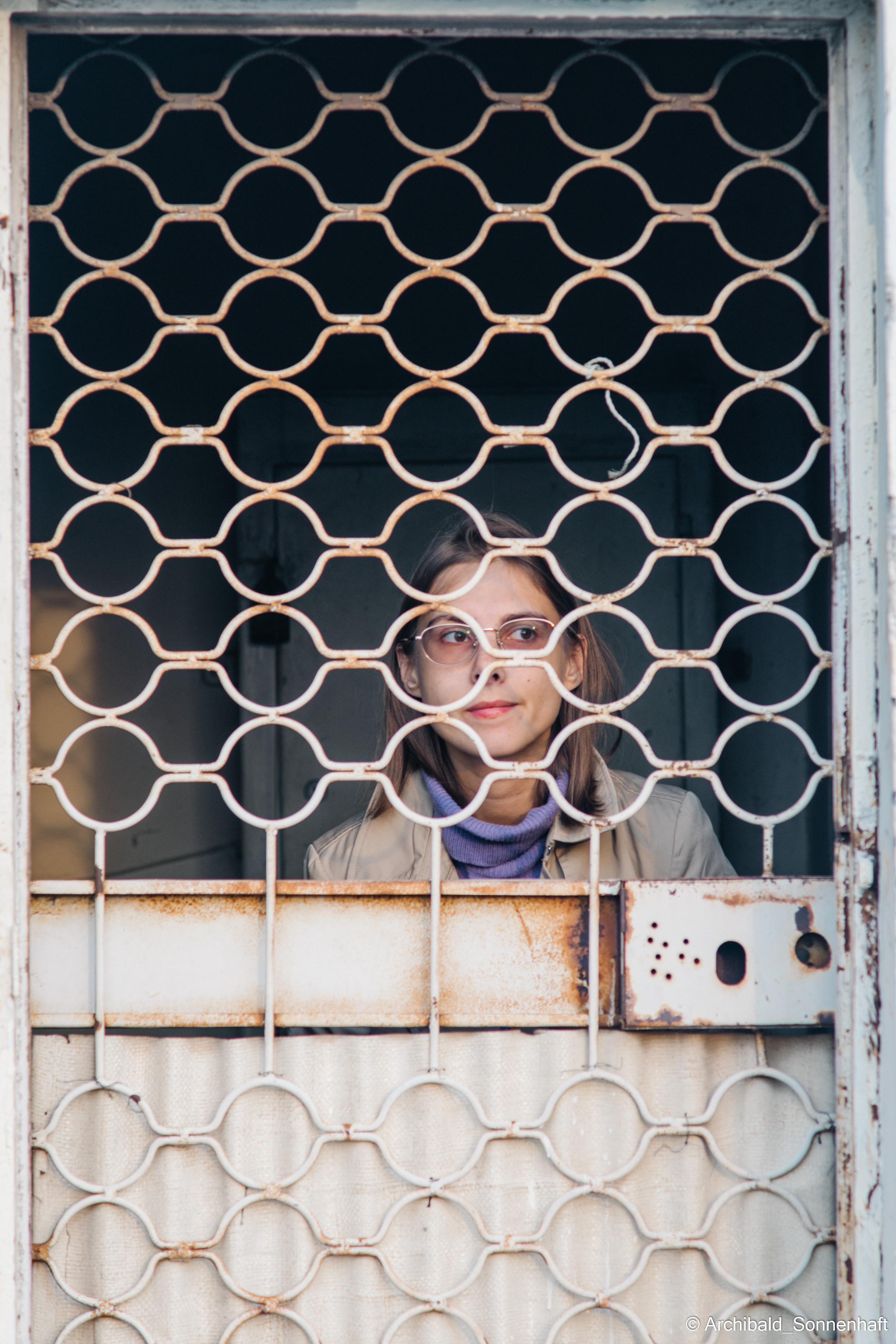 On the roof. Photographer in Guangzhou, China. Archibald Sonnenhaft