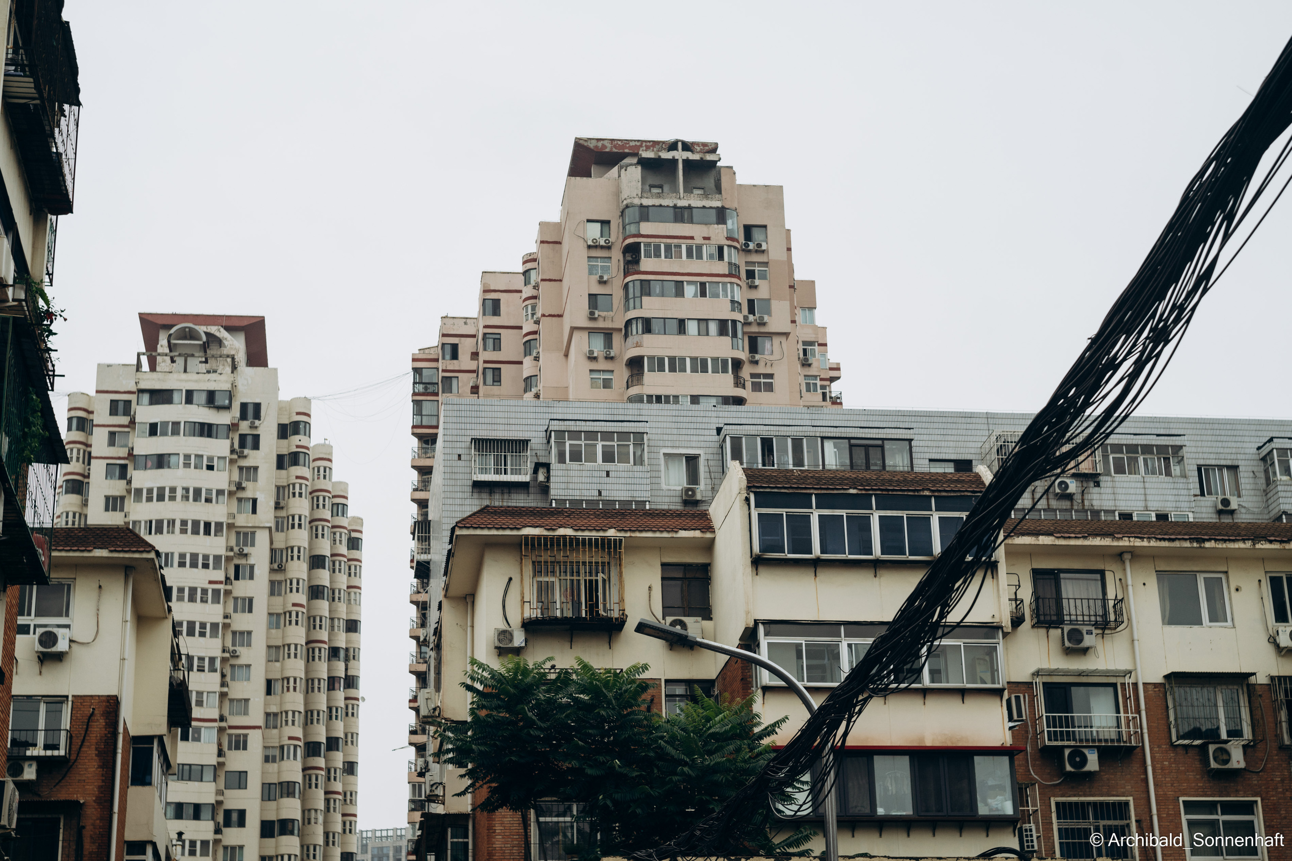 Wires. Photographer in Guangzhou, China. Archibald Sonnenhaft