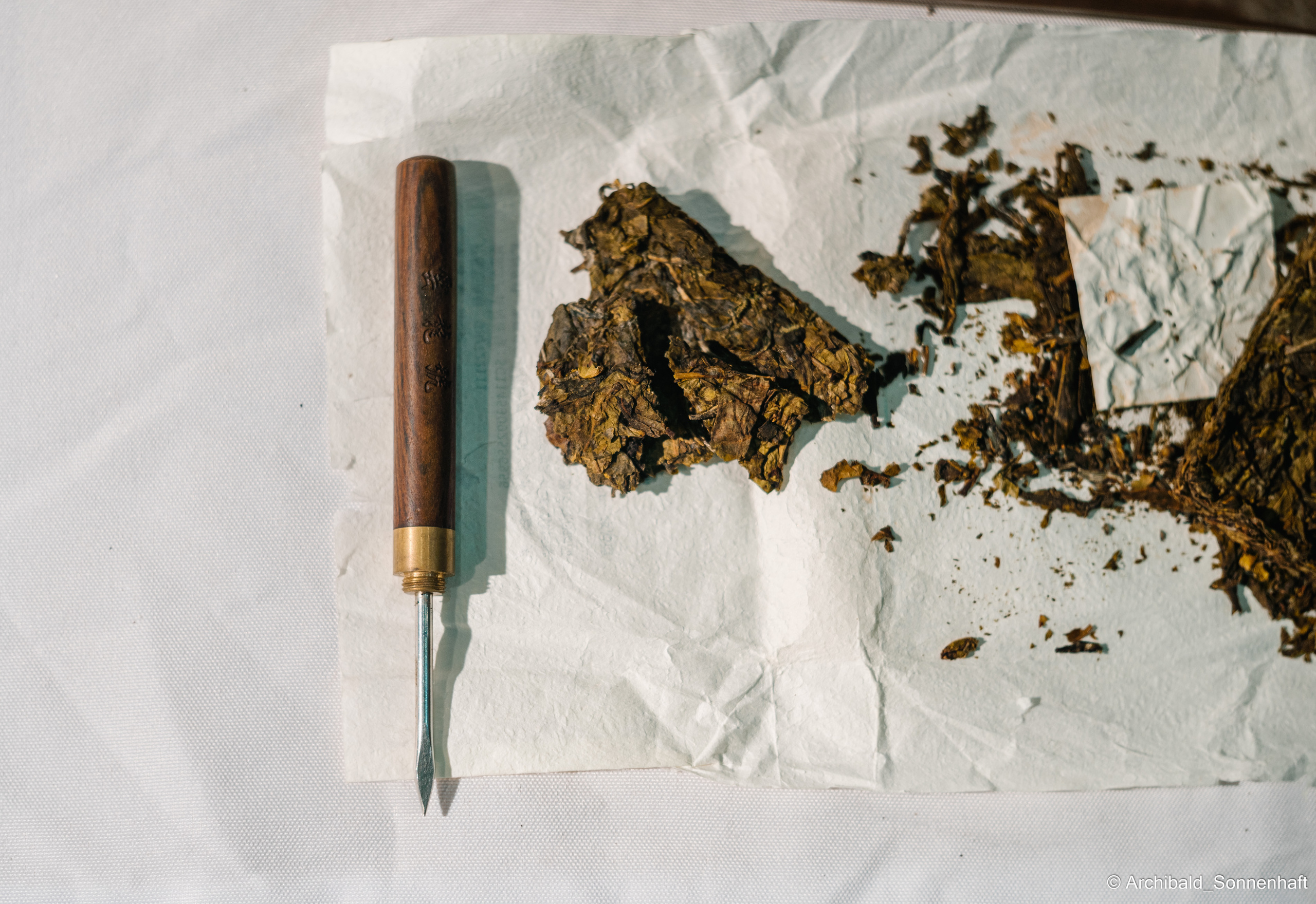 Tea exhibition in Tianjin, China. Photographer in Guangzhou, China. Archibald Sonnenhaft