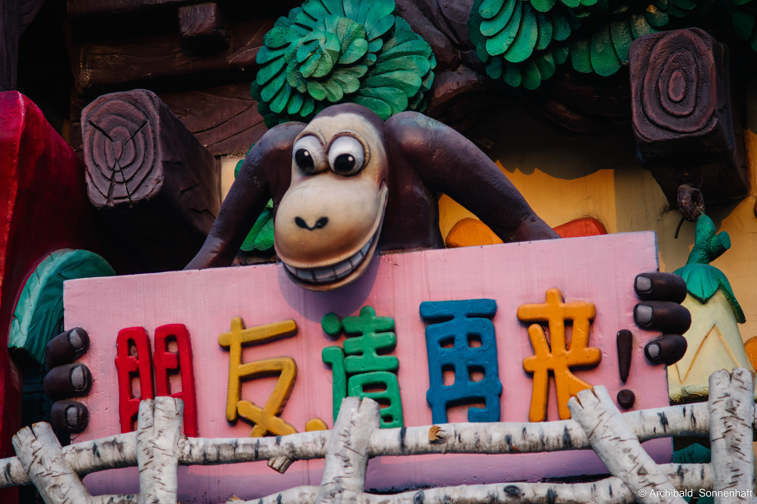 Zoo. Photographer in Guangzhou, China. Archibald Sonnenhaft
