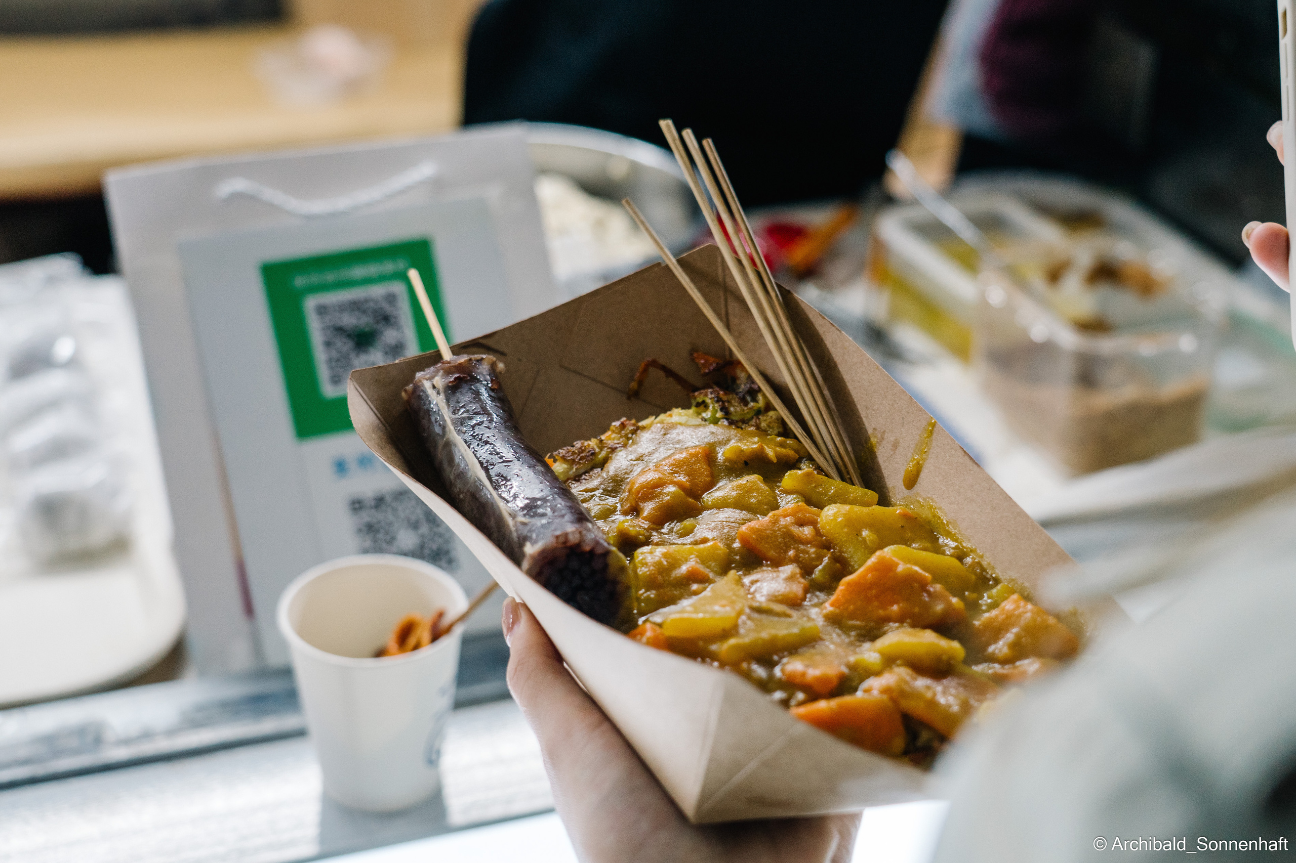 Korean food fest in Tianjin. Photographer in Guangzhou, China. Archibald Sonnenhaft