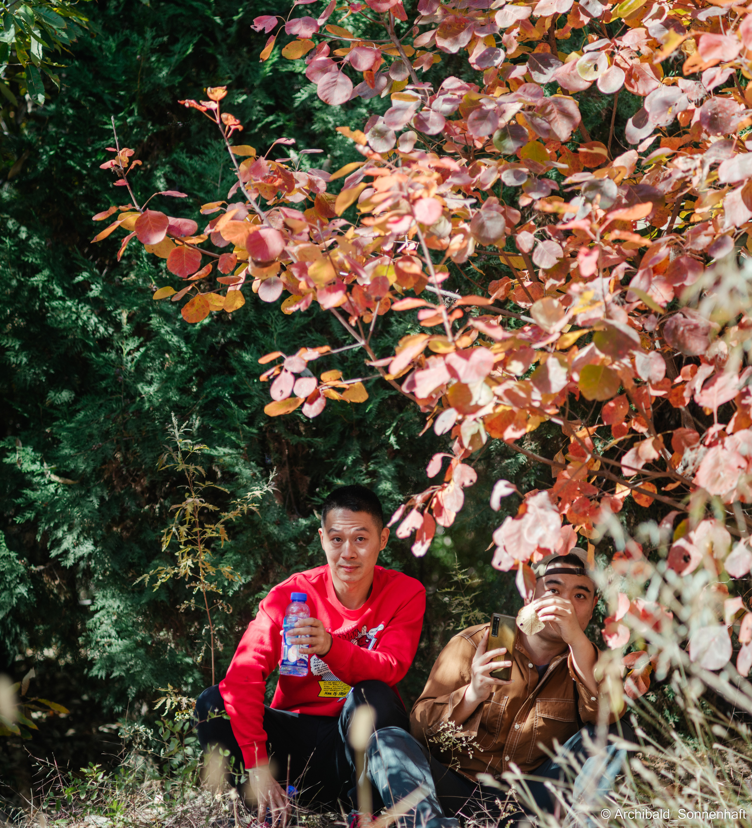 Hiking in Panlai. Photographer in Guangzhou, China. Archibald Sonnenhaft