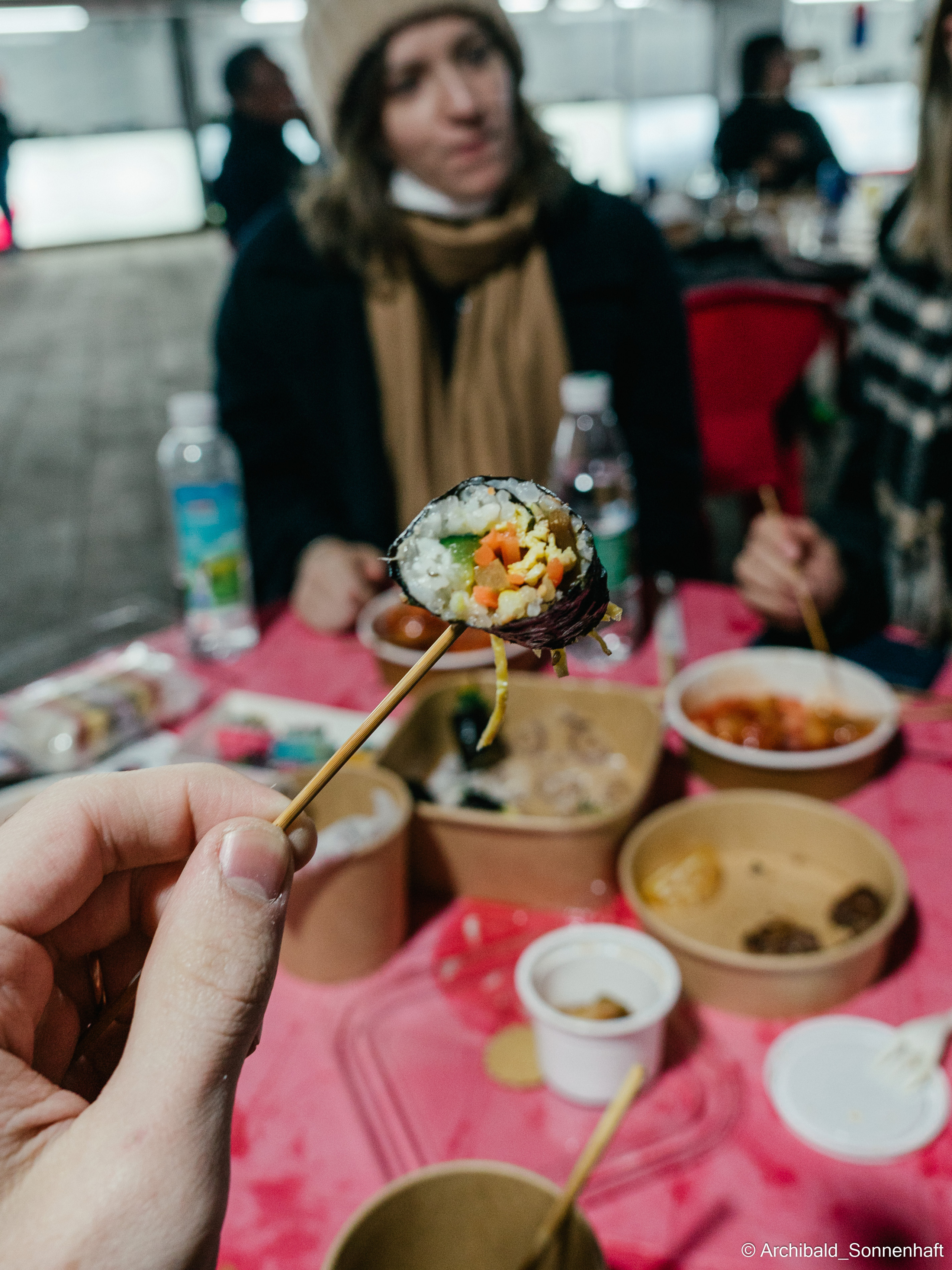 Korean food fest in Tianjin. Photographer in Guangzhou, China. Archibald Sonnenhaft