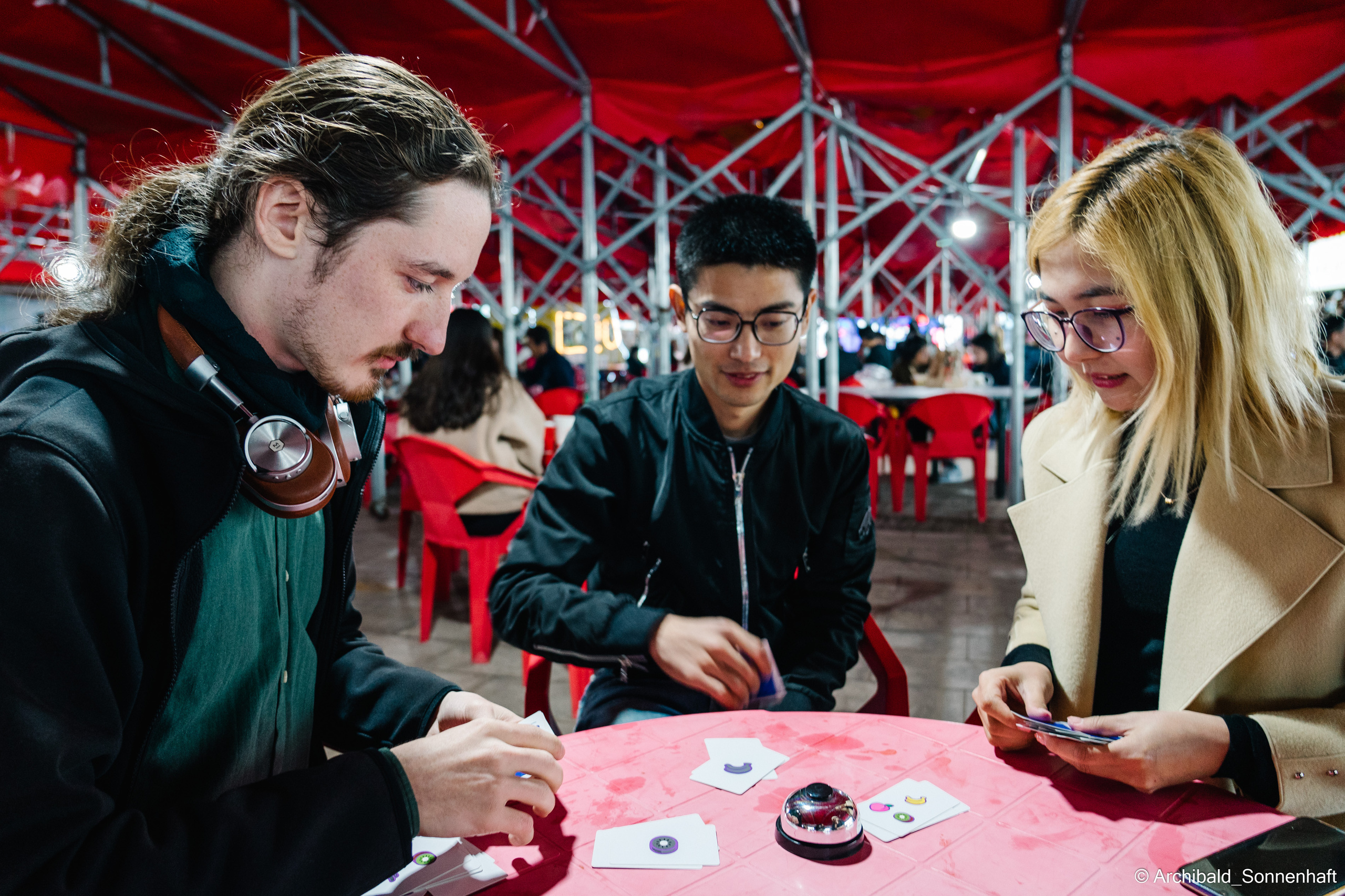 Korean food fest in Tianjin. Photographer in Guangzhou, China. Archibald Sonnenhaft