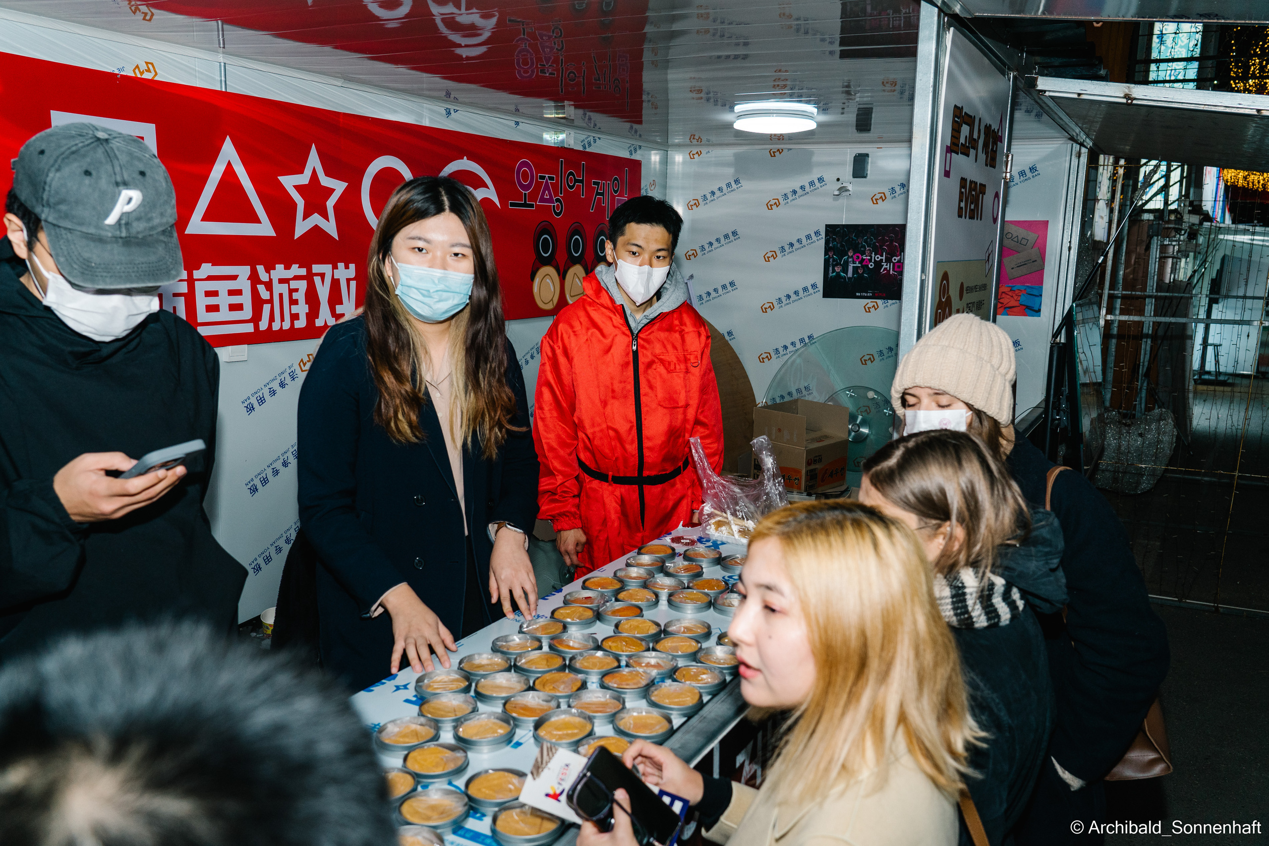 Korean food fest in Tianjin. Photographer in Guangzhou, China. Archibald Sonnenhaft