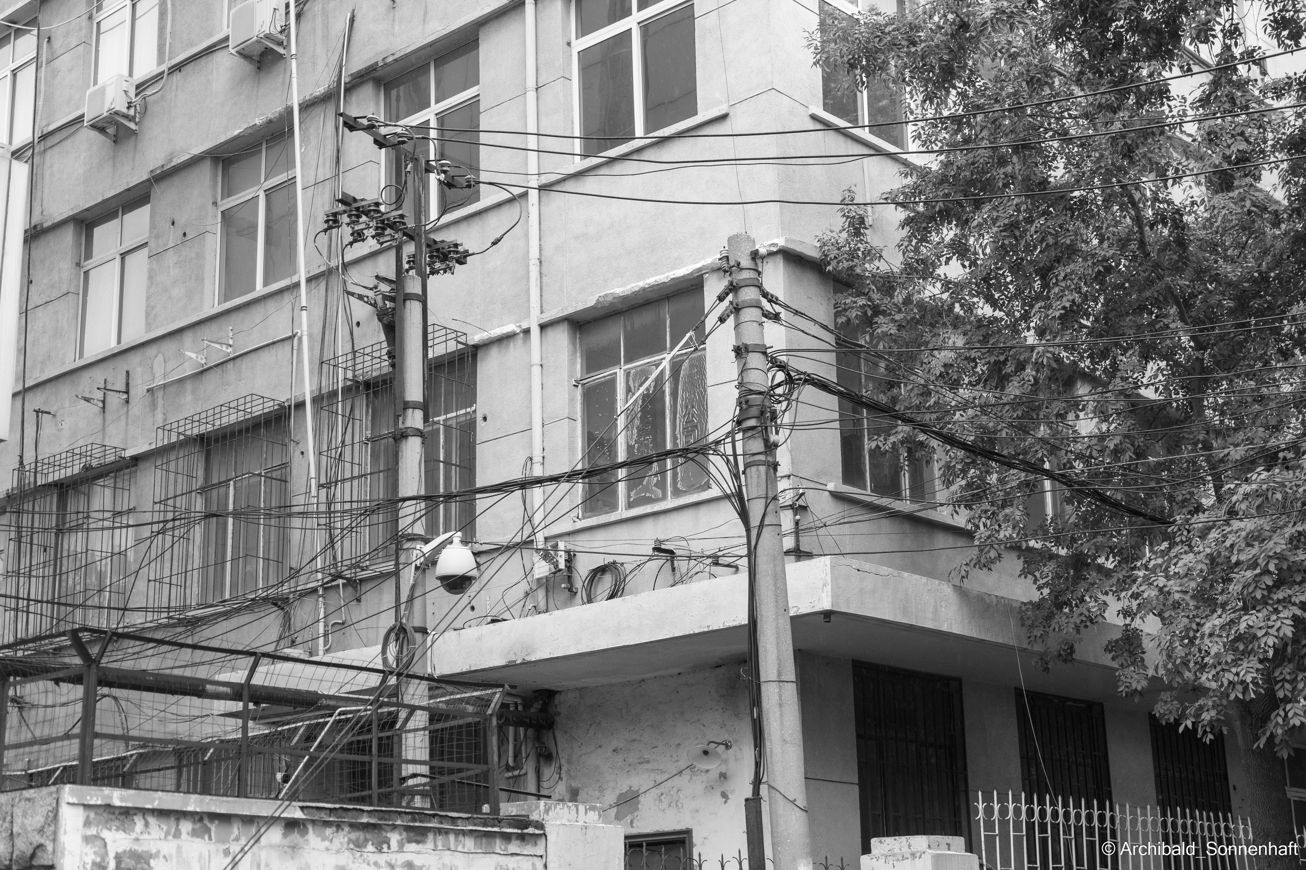 Watching cameras. Photographer in Guangzhou, China. Archibald Sonnenhaft
