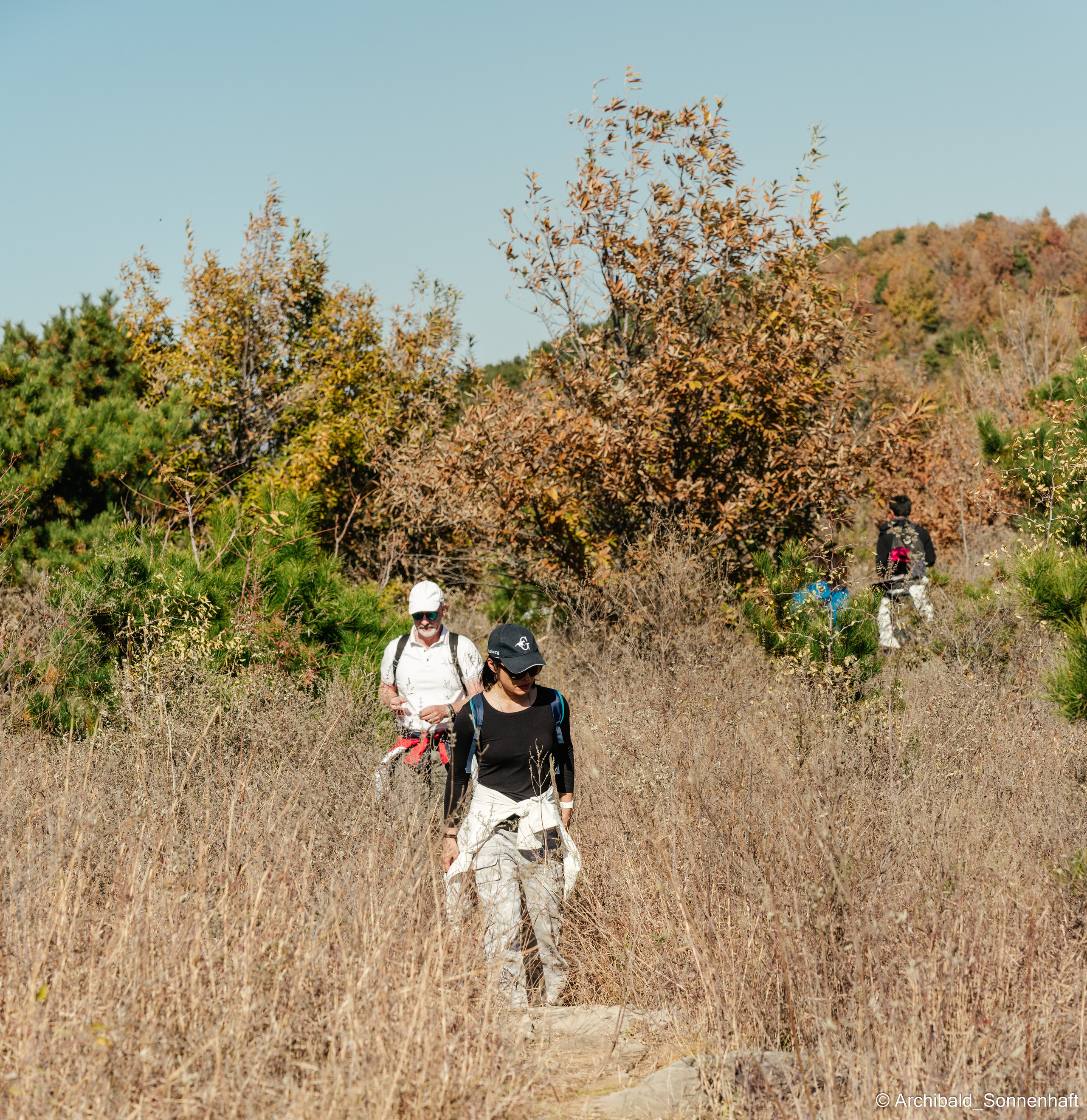 Hiking in Panlai. Photographer in Guangzhou, China. Archibald Sonnenhaft