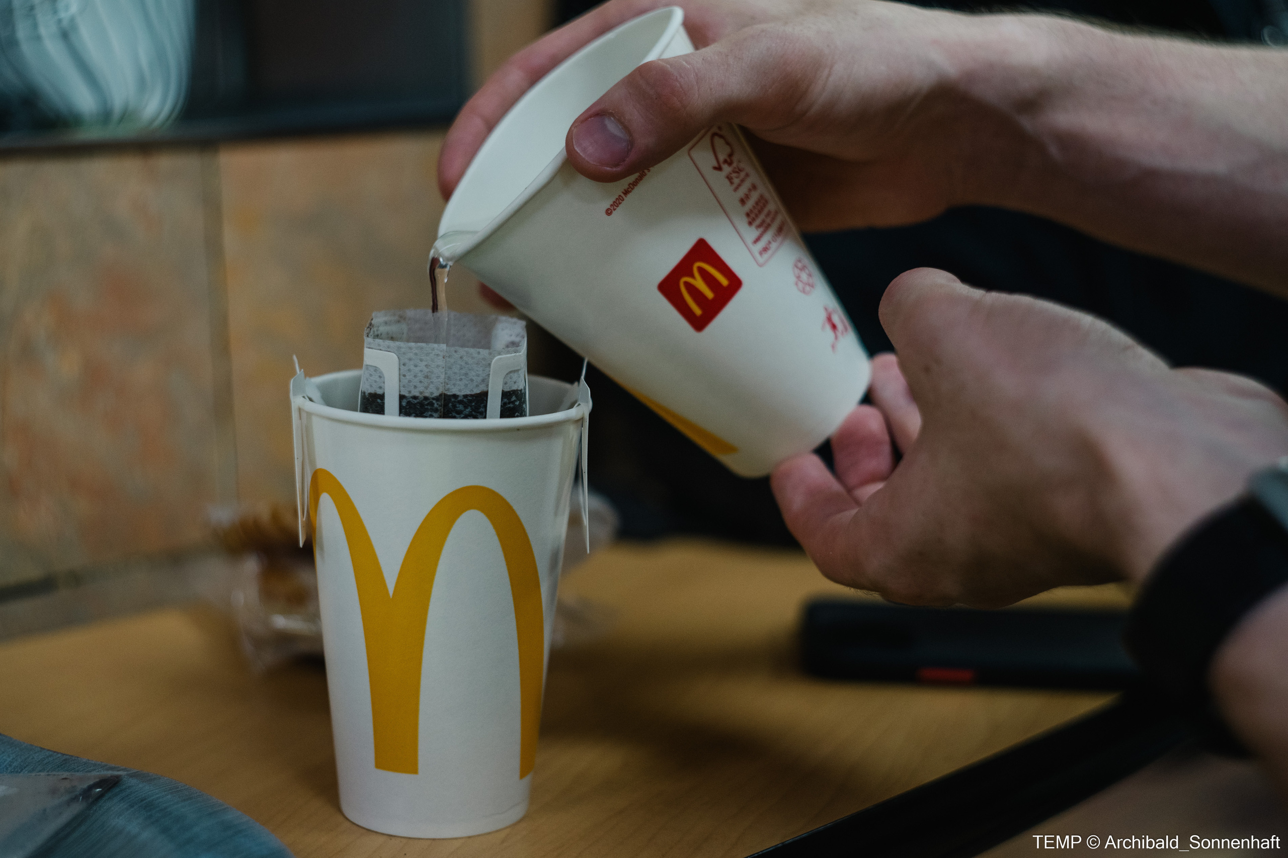 Small tourist island (Yantai district, China). Photographer in Guangzhou, China. Archibald Sonnenhaft