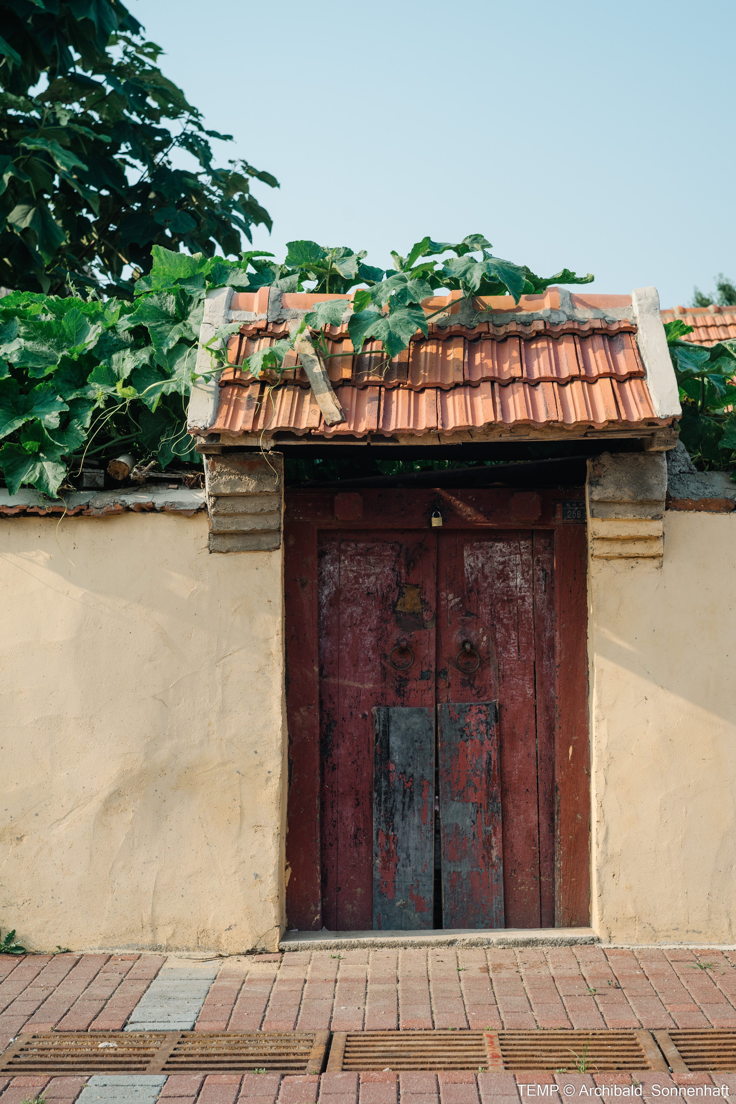 Small tourist island (Yantai district, China). Photographer in Guangzhou, China. Archibald Sonnenhaft