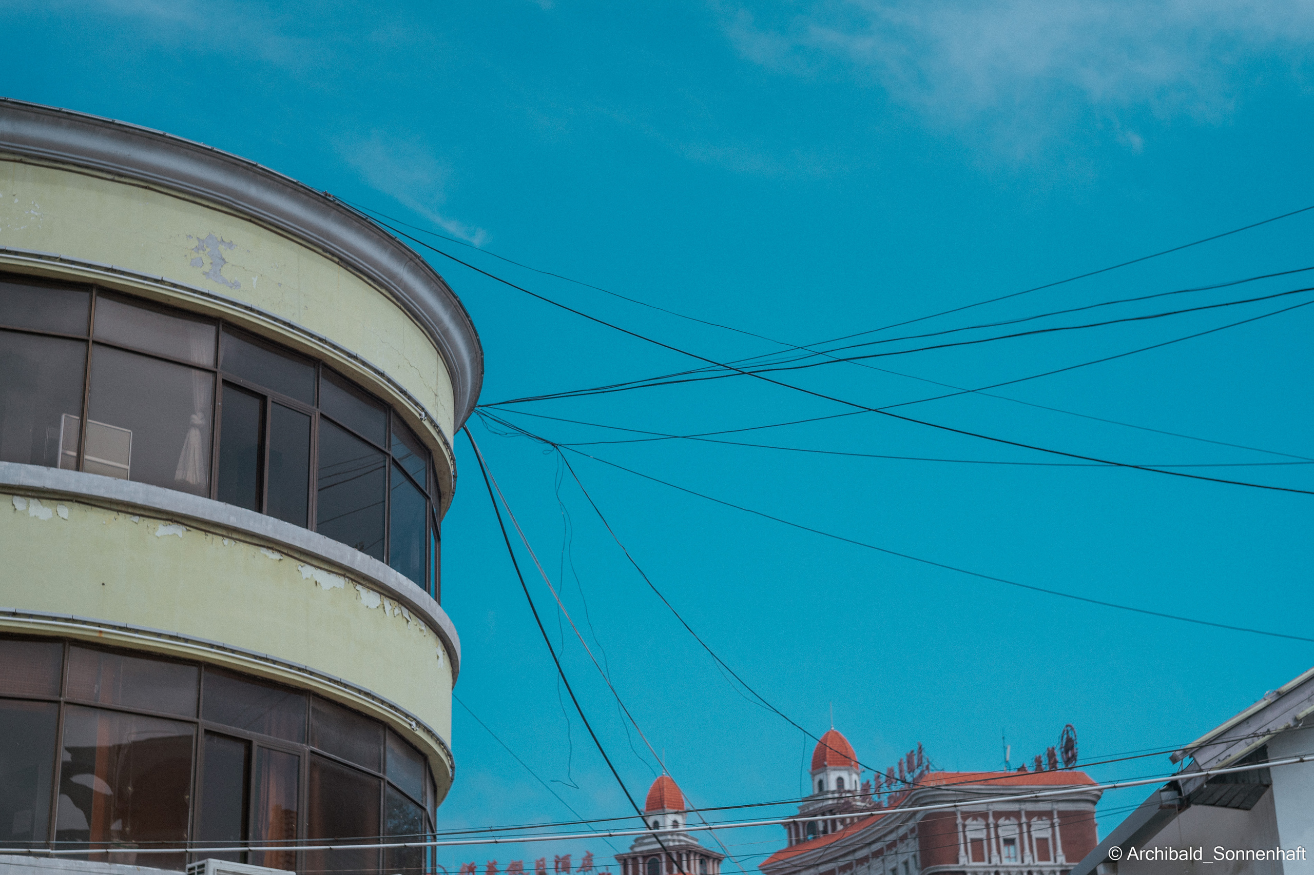 Wires. Photographer in Guangzhou, China. Archibald Sonnenhaft