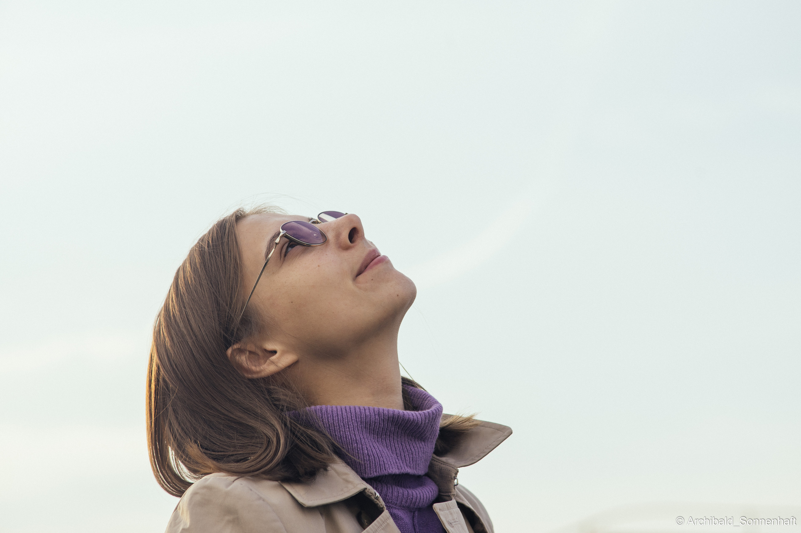 On the roof. Photographer in Guangzhou, China. Archibald Sonnenhaft