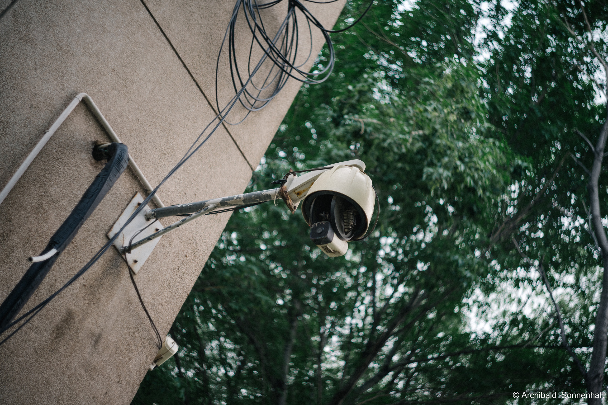 Watching cameras. Photographer in Guangzhou, China. Archibald Sonnenhaft