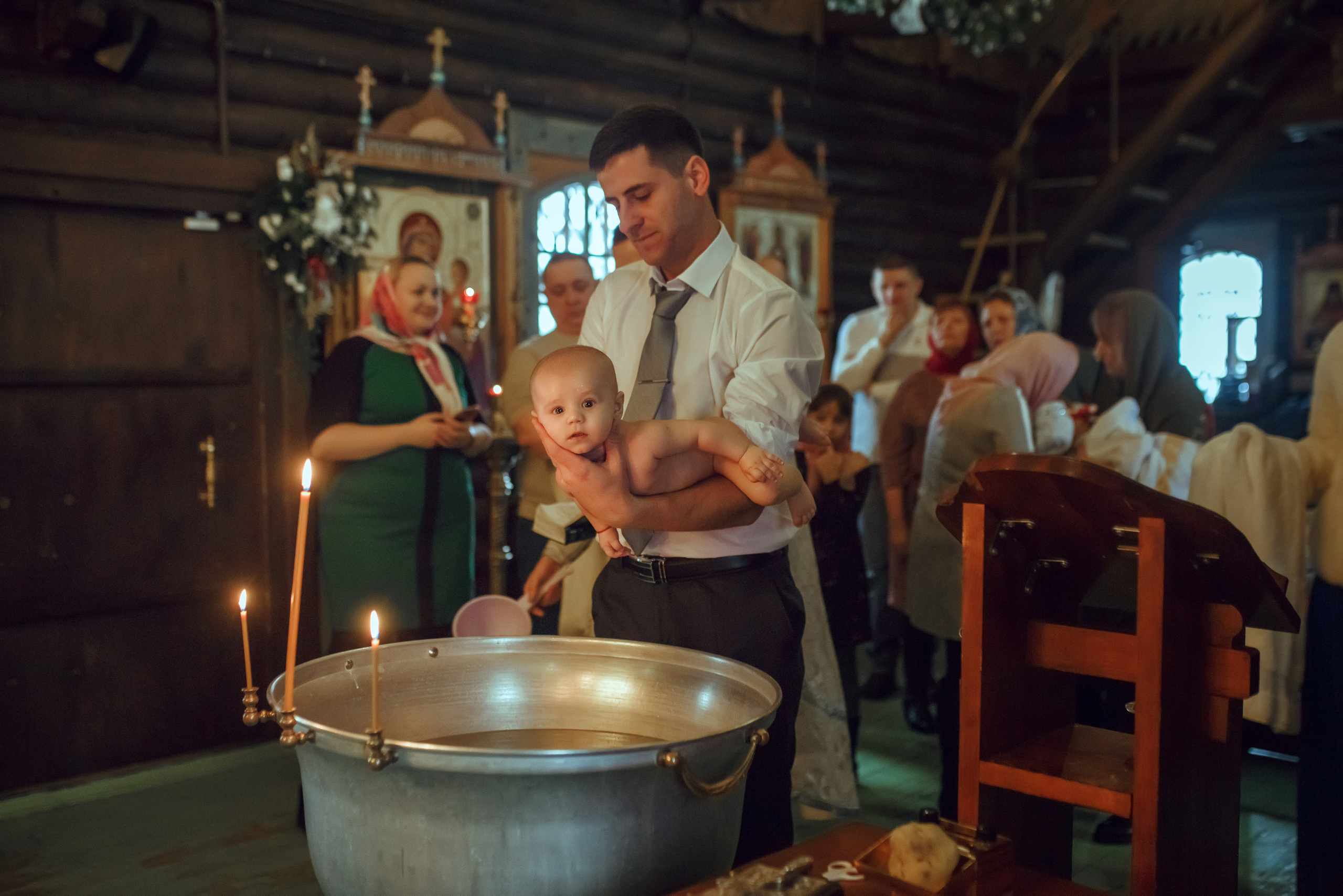 Крещение Александра. Фотограф на Крещение, семейный фотограф в Москве