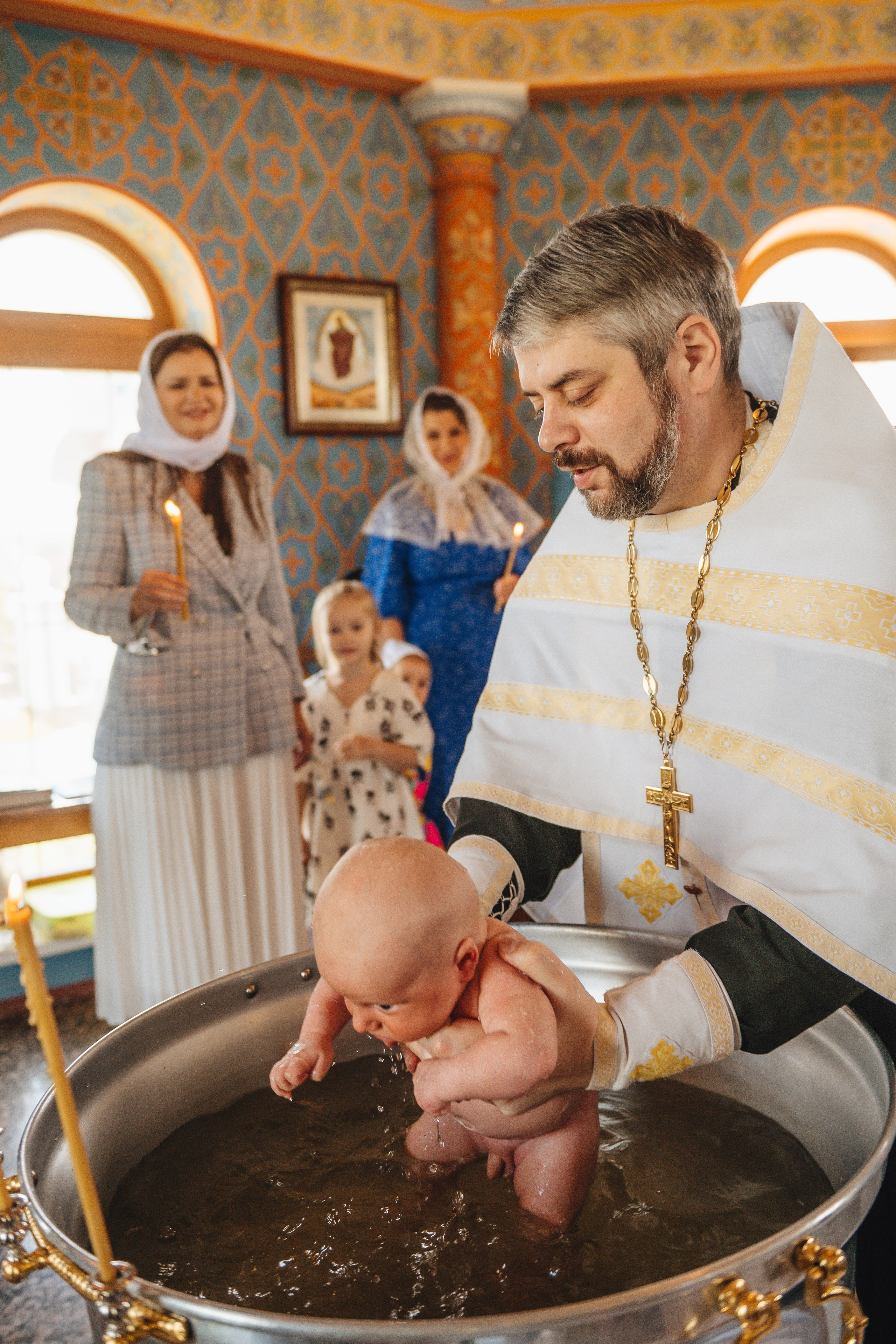Таинство Крещения Мирона. Семейный, детский и свадебный фотограф в Черкесске Виктория Голубенко