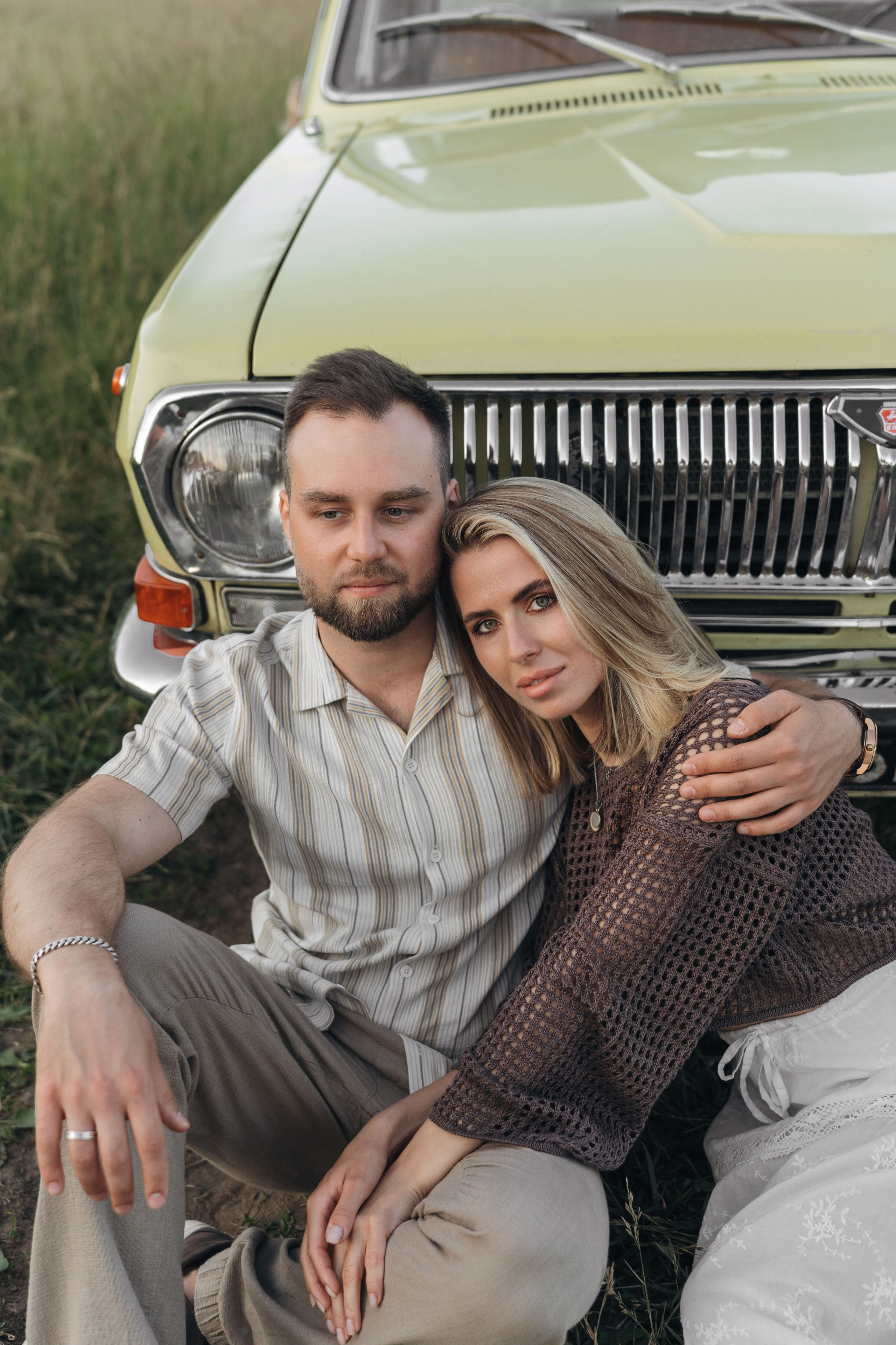 На машине загород. Ваш фотограф Вика Артемова