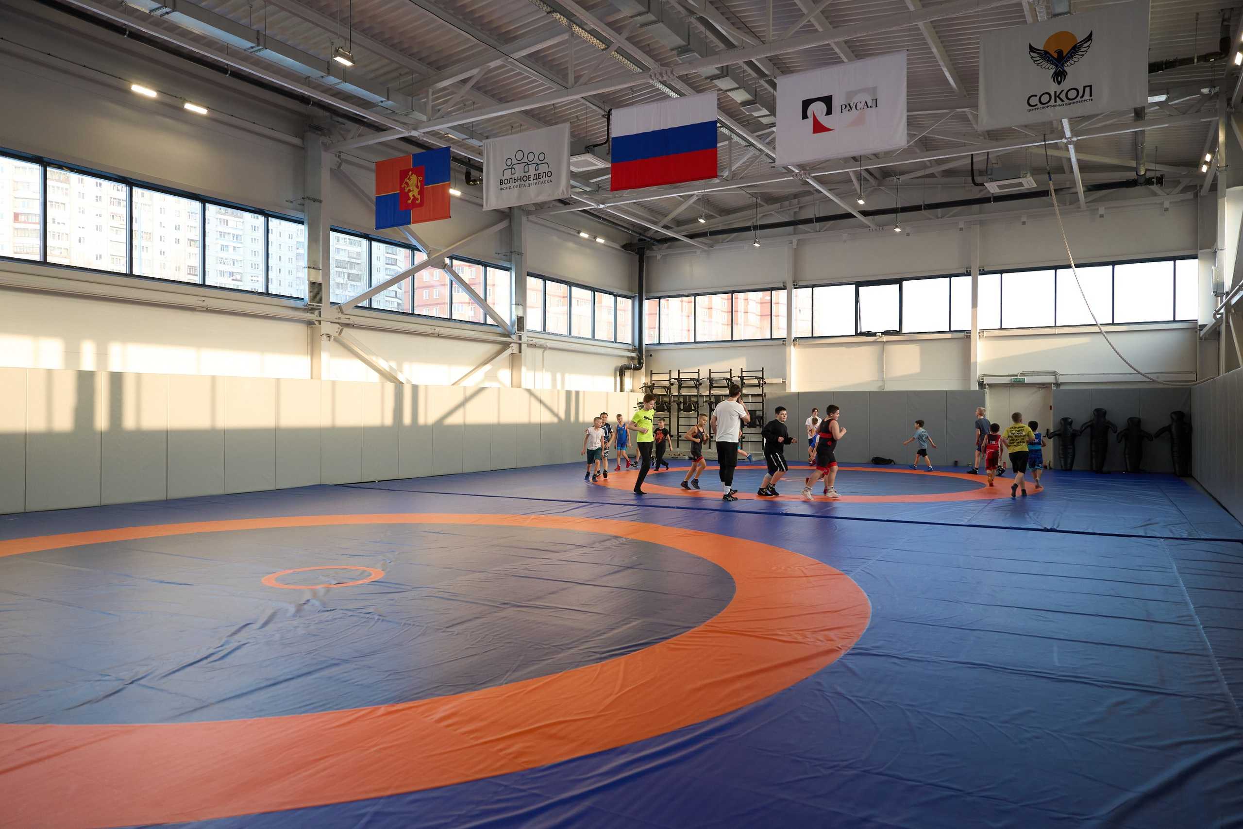 Открытие центров спортивных единоборств «Сокол» Красноярск/Дивногорск. Александр Сазонов Красноярск