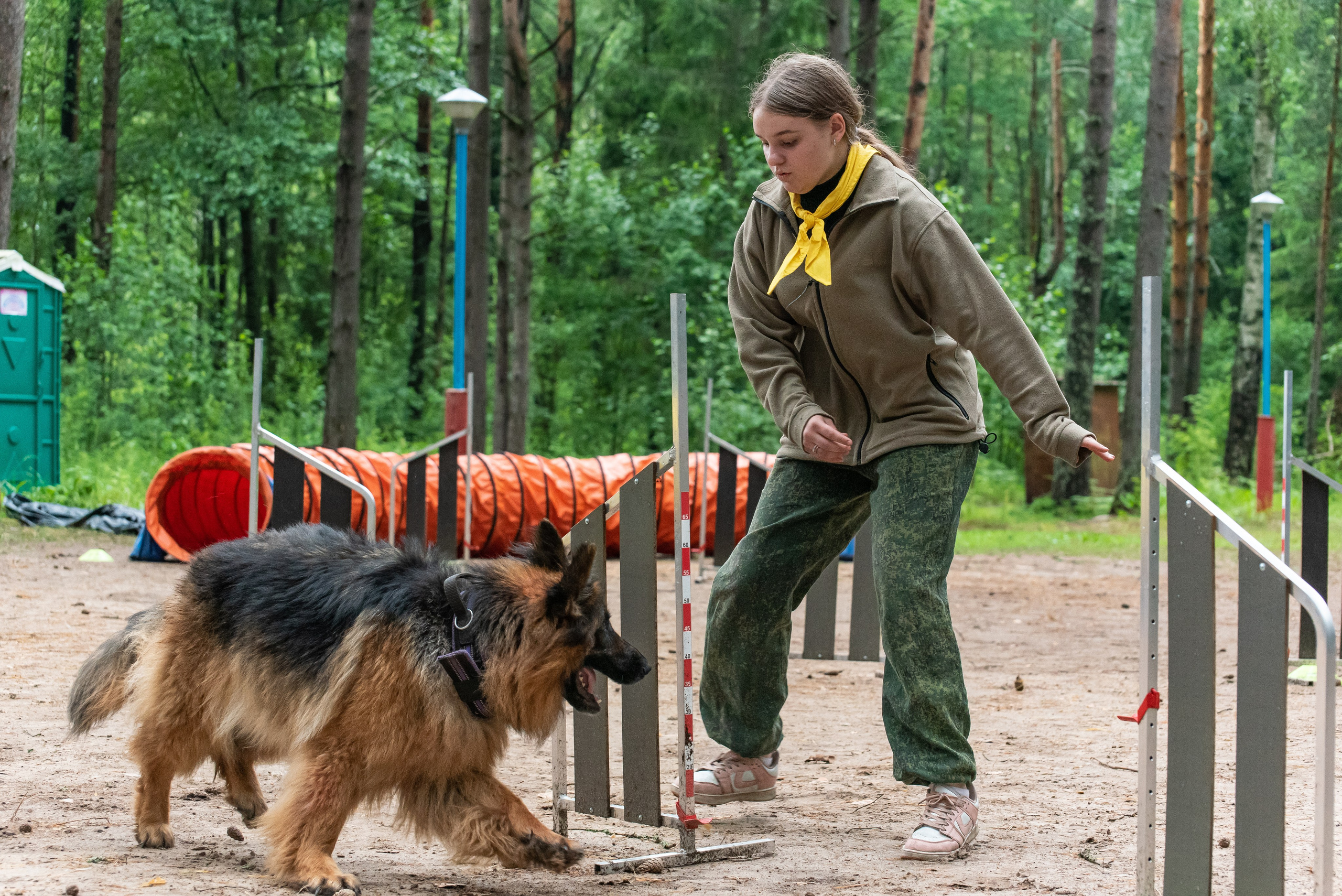 Хвостатые каникулы Детский кинологический лагерь. Фотограф Макс Огурцов в Нижнем Новгороде