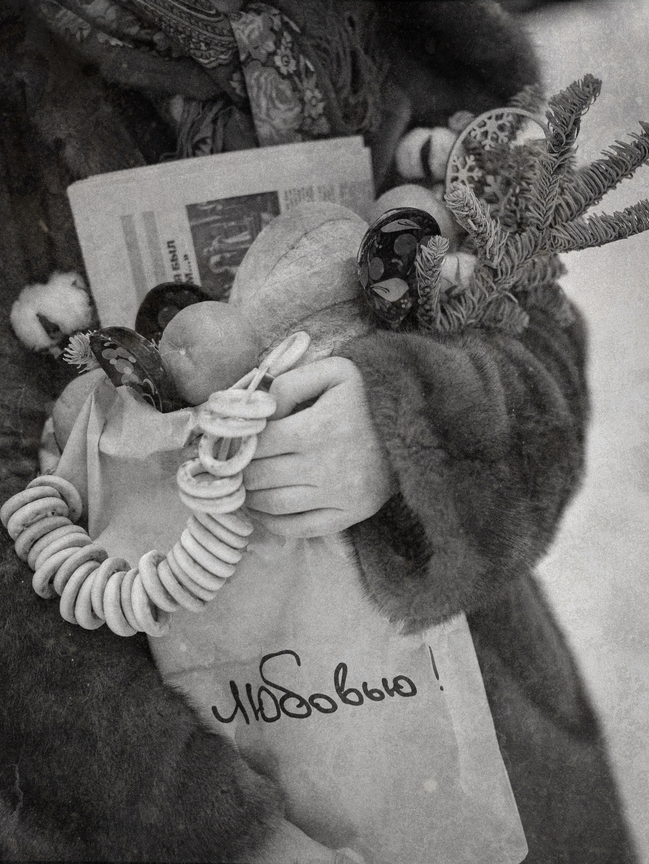 Ольга — фотосессия в зимнем стиле. Фотограф Москва