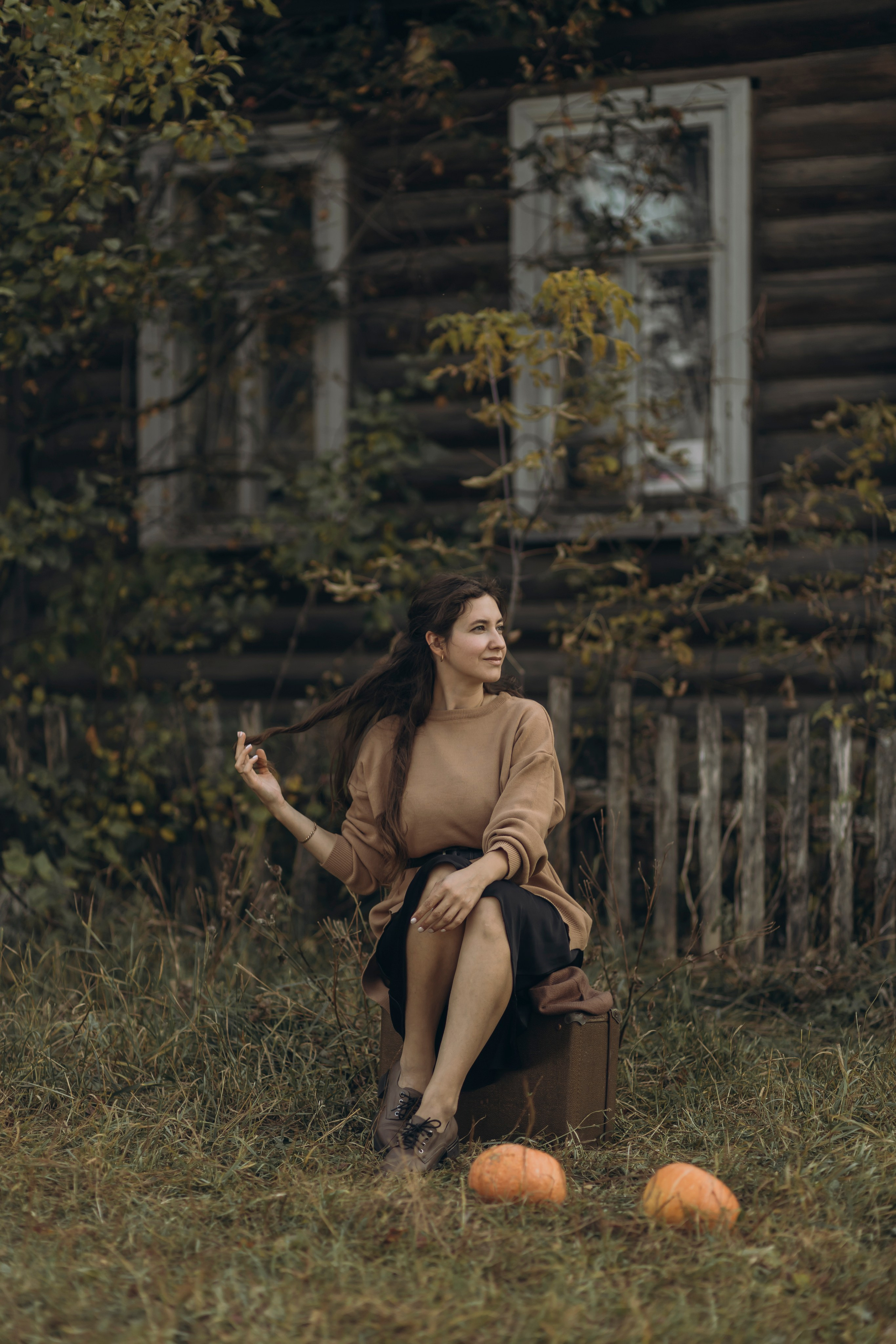 Осенняя прогулка для мамы и детей. Семейный и детский фотограф в Рязани Васюгова Мария