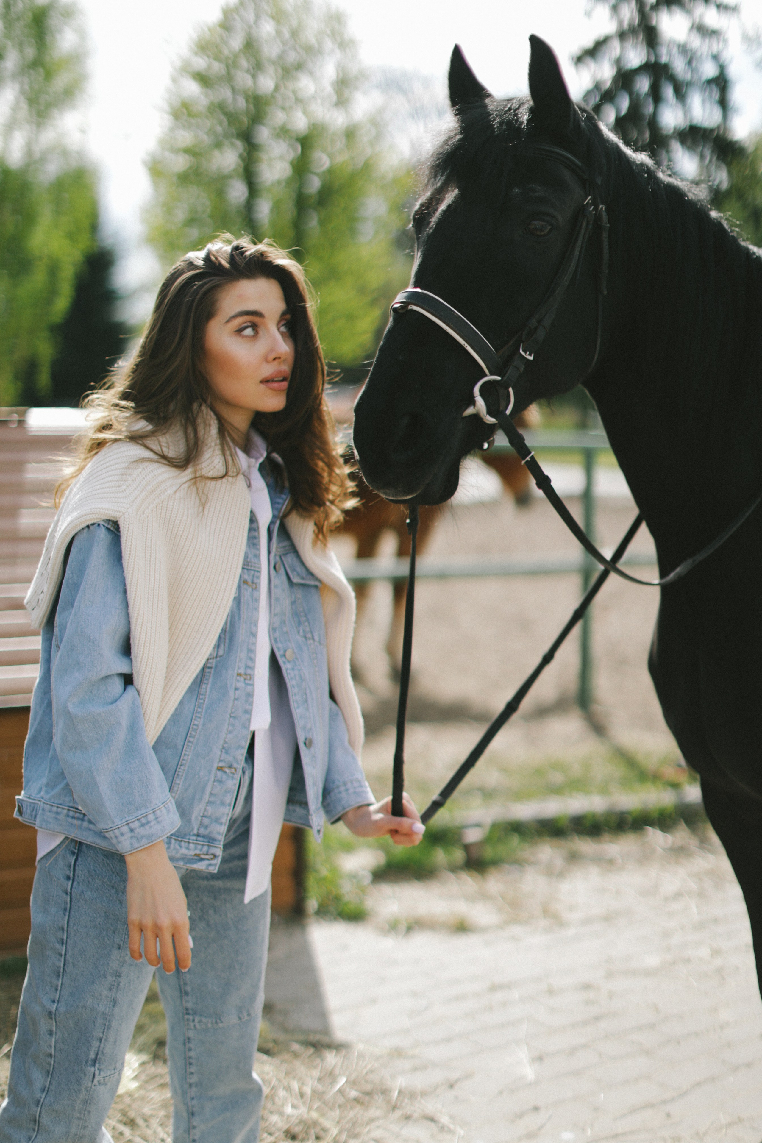 Прогулка с лошадьми 🤍. Фотограф в Нижнем Новгороде