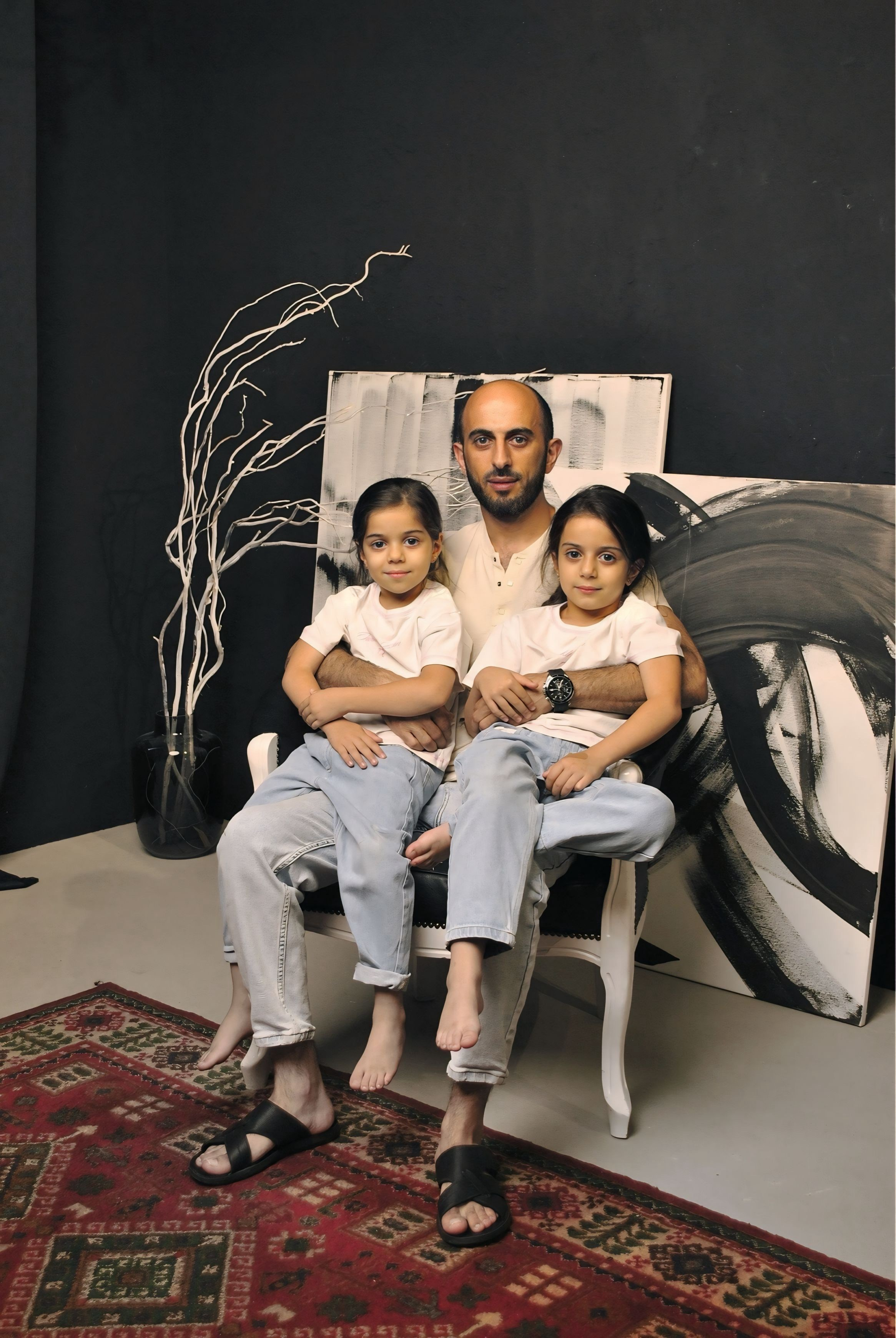 Джаваир и семья. Фотограф Мария Мусаелян
