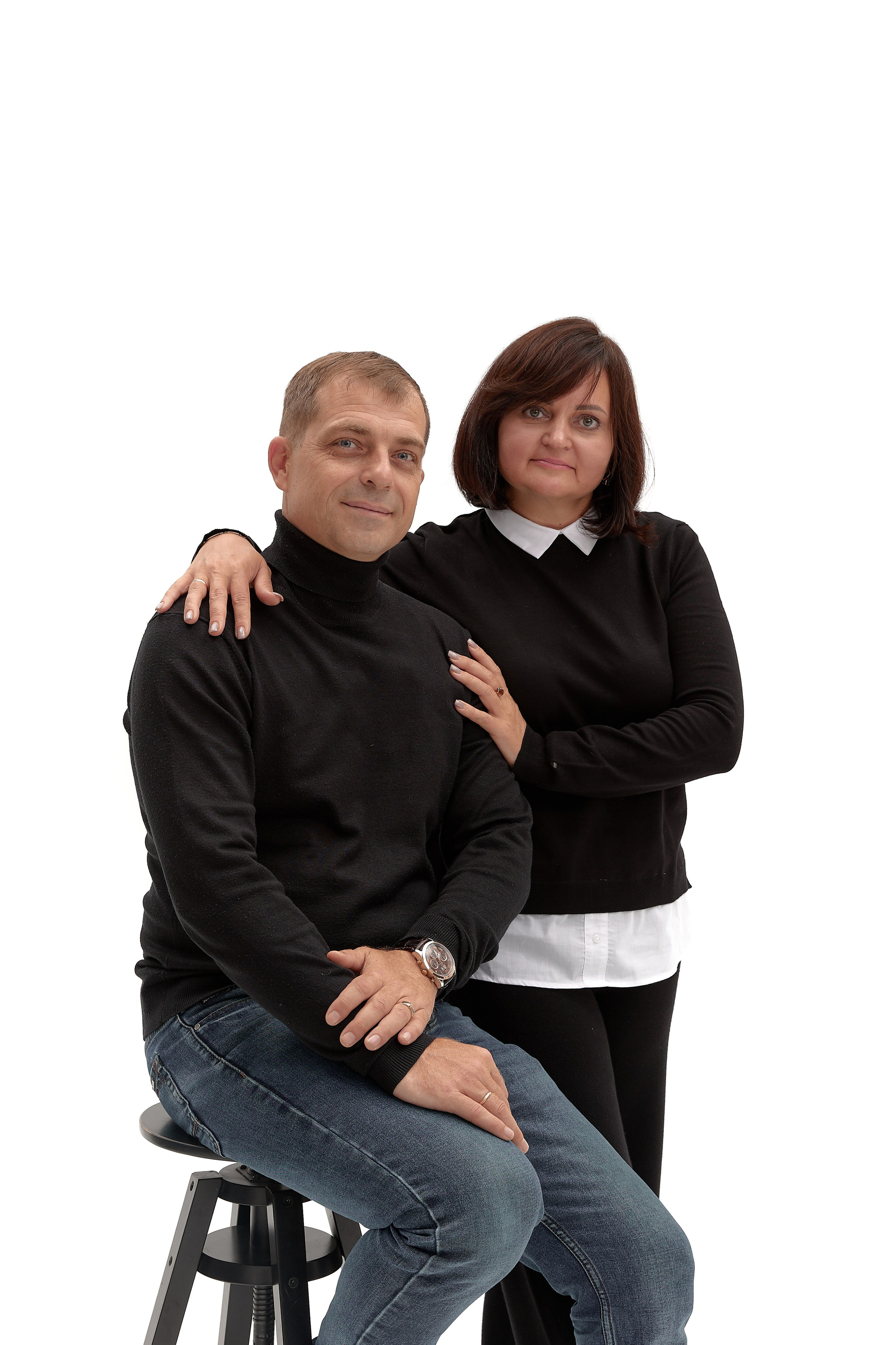 Виталий с Еленой и их дружная семья. Свадебный и семейный фотограф г. Саранск