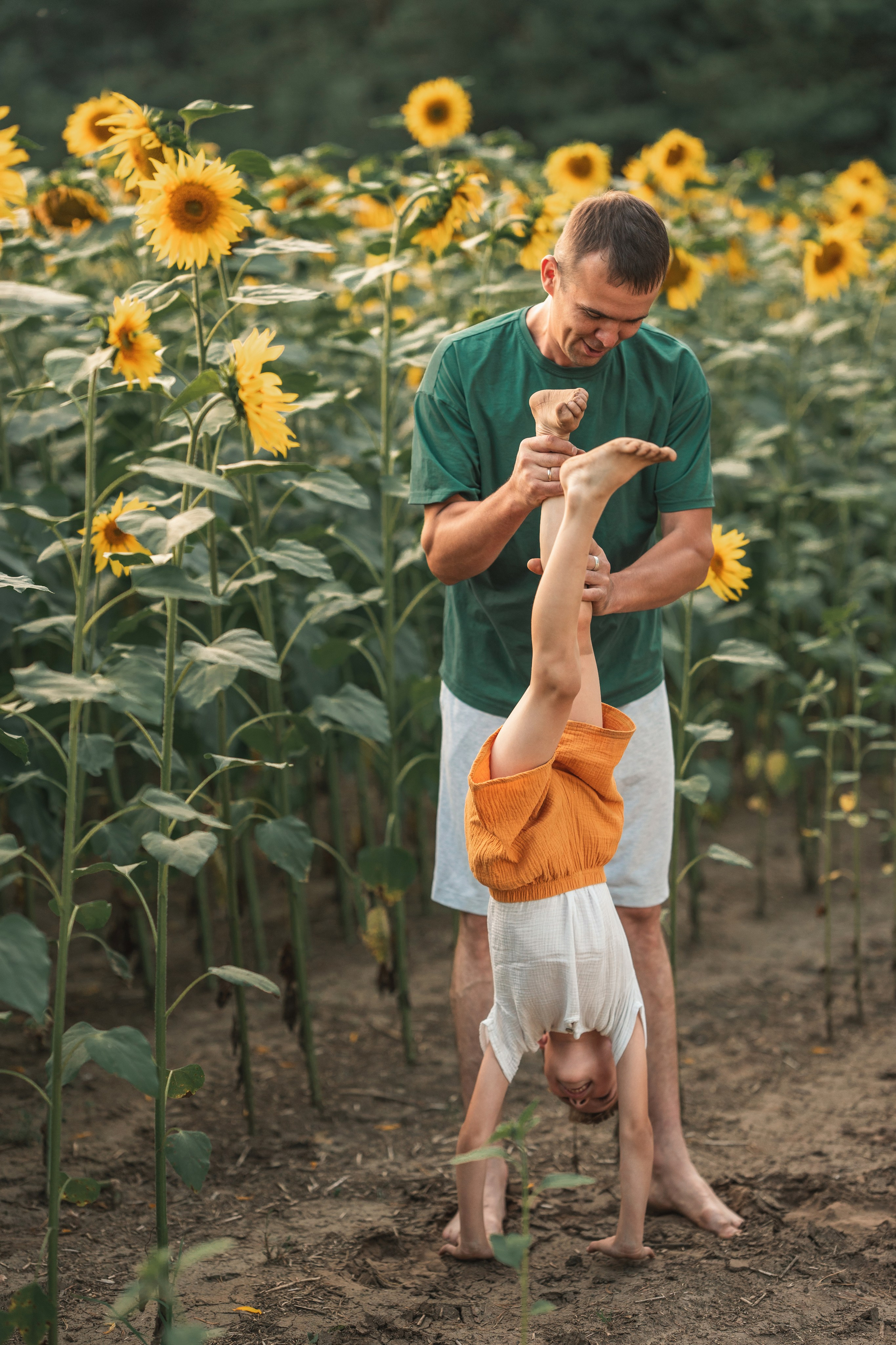 ПОДСОЛНУХИ. Семья Елизаветы. Фотограф Марта Козел. Гродно, Беларусь