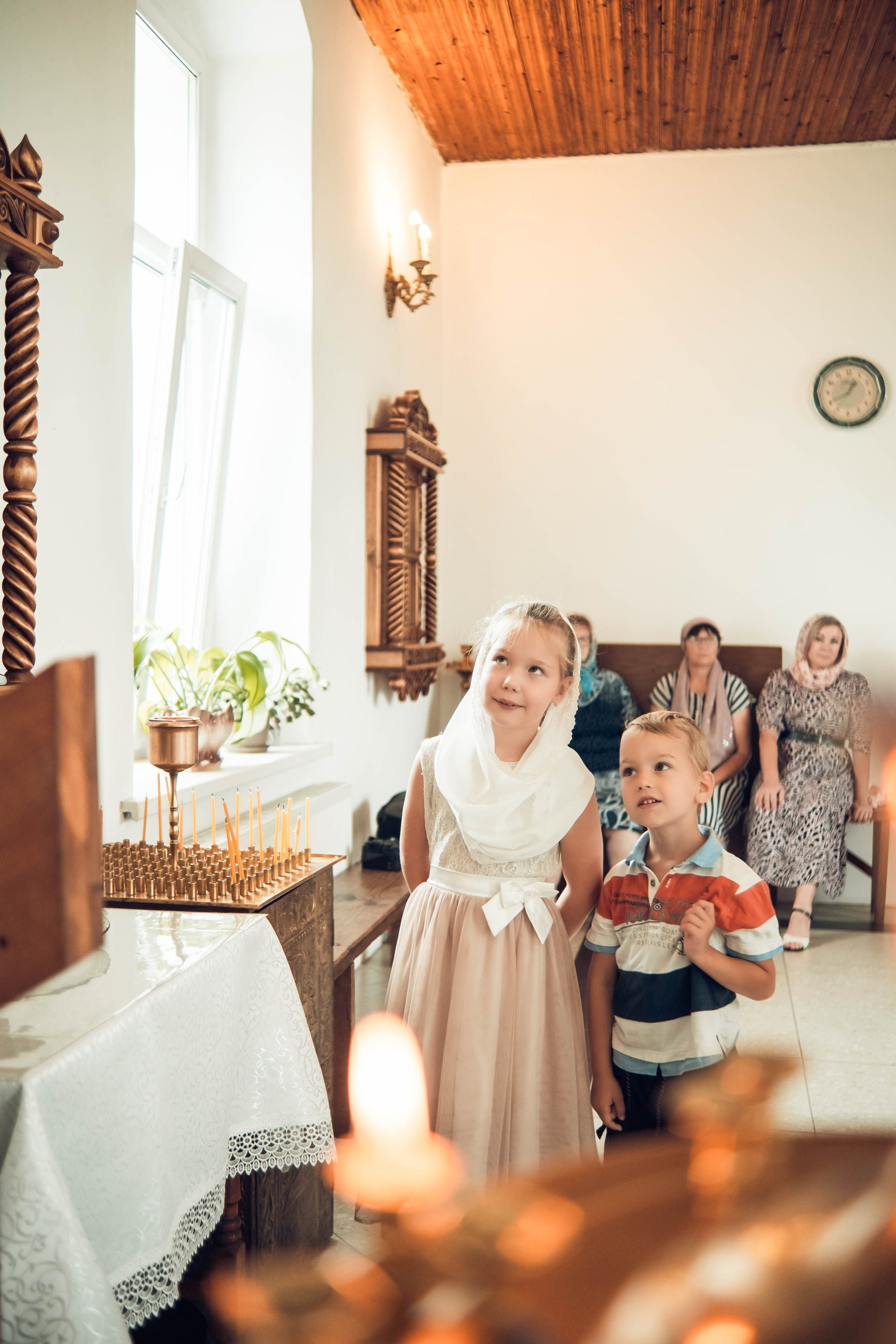 Крещение Ксении. Семейная фото и видеосъёмка. Брянск