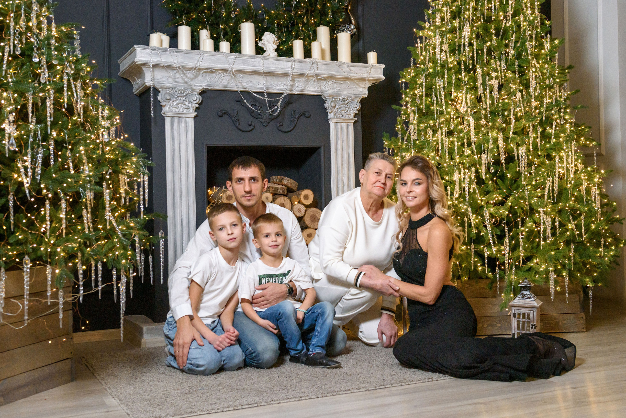 Новогодняя сказка в студии One Love. Семейный и детский фотограф в г. Геленджике Ольга Бурдюк